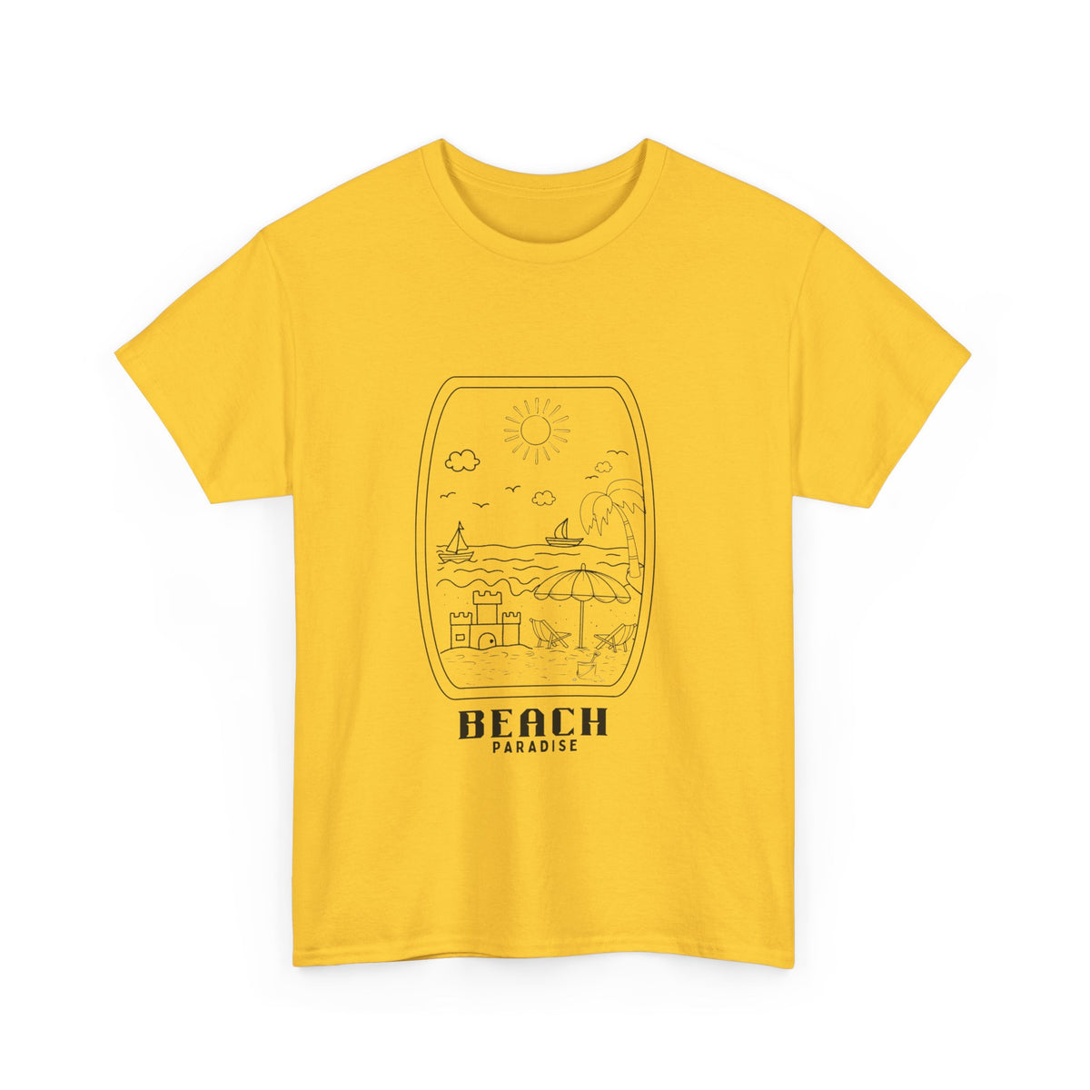 Beach Paradise - Unisex Heavy Cotton Tee