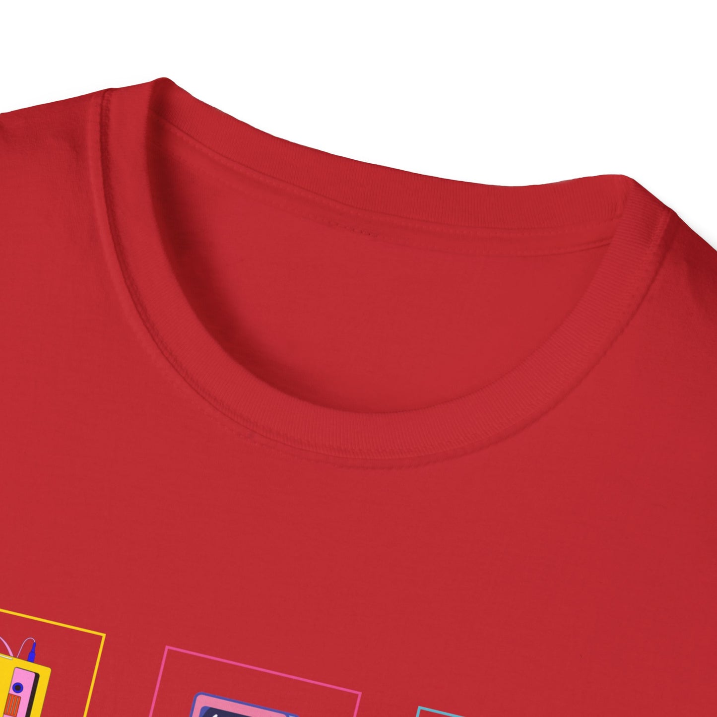 Retro Tech Crew - Unisex Softstyle T-Shirt