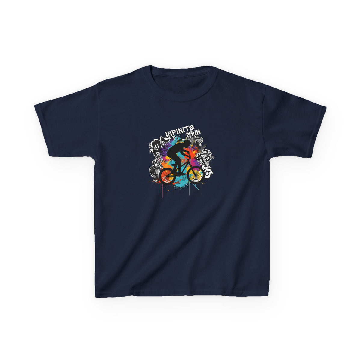Infinite Spin (bike) - Youth / Kids Heavy Cotton™ Tee