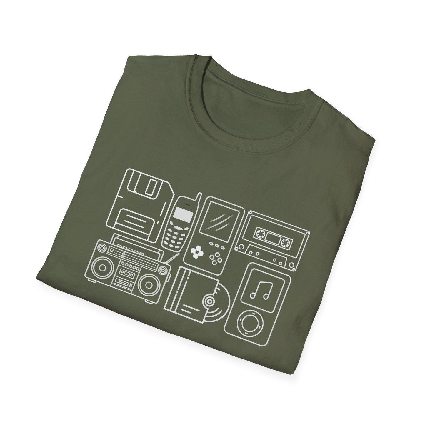 Retro Tech Gear - Unisex Softstyle T-Shirt