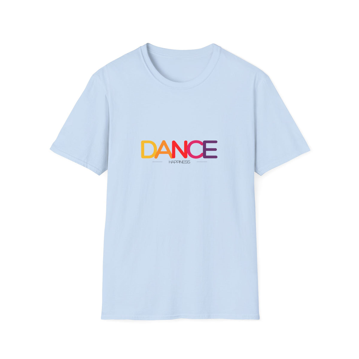 Dance =.happiness - Unisex Softstyle T-Shirt