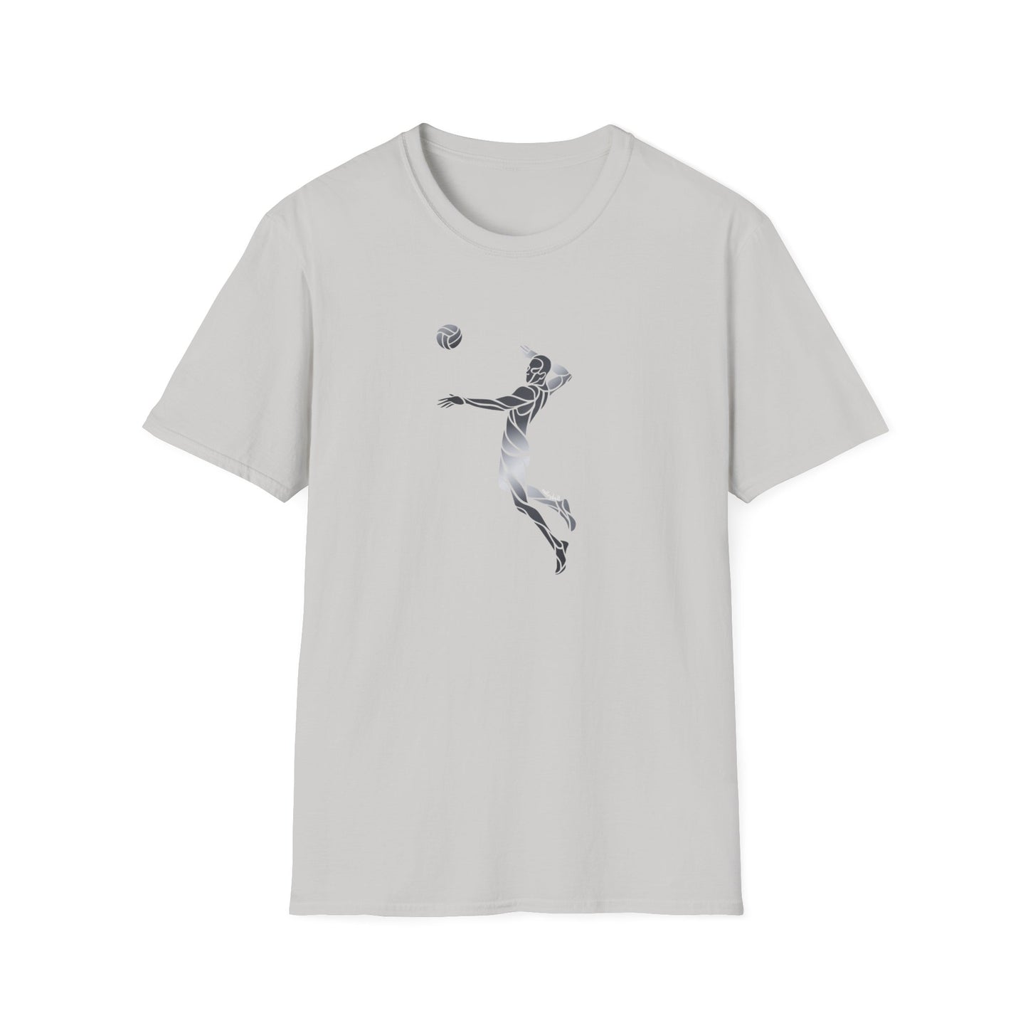 Volleyball jump - Unisex Softstyle T-Shirt