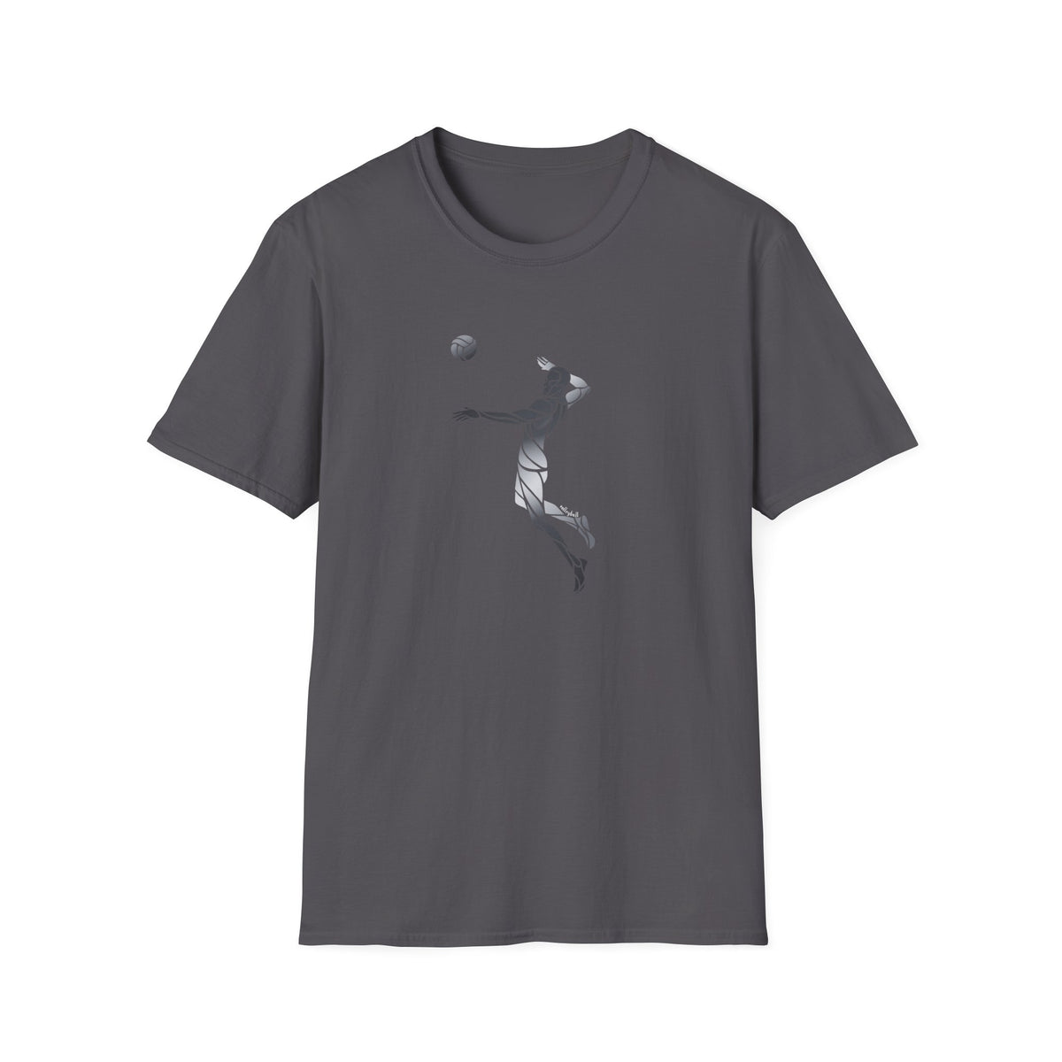Volleyball jump - Unisex Softstyle T-Shirt