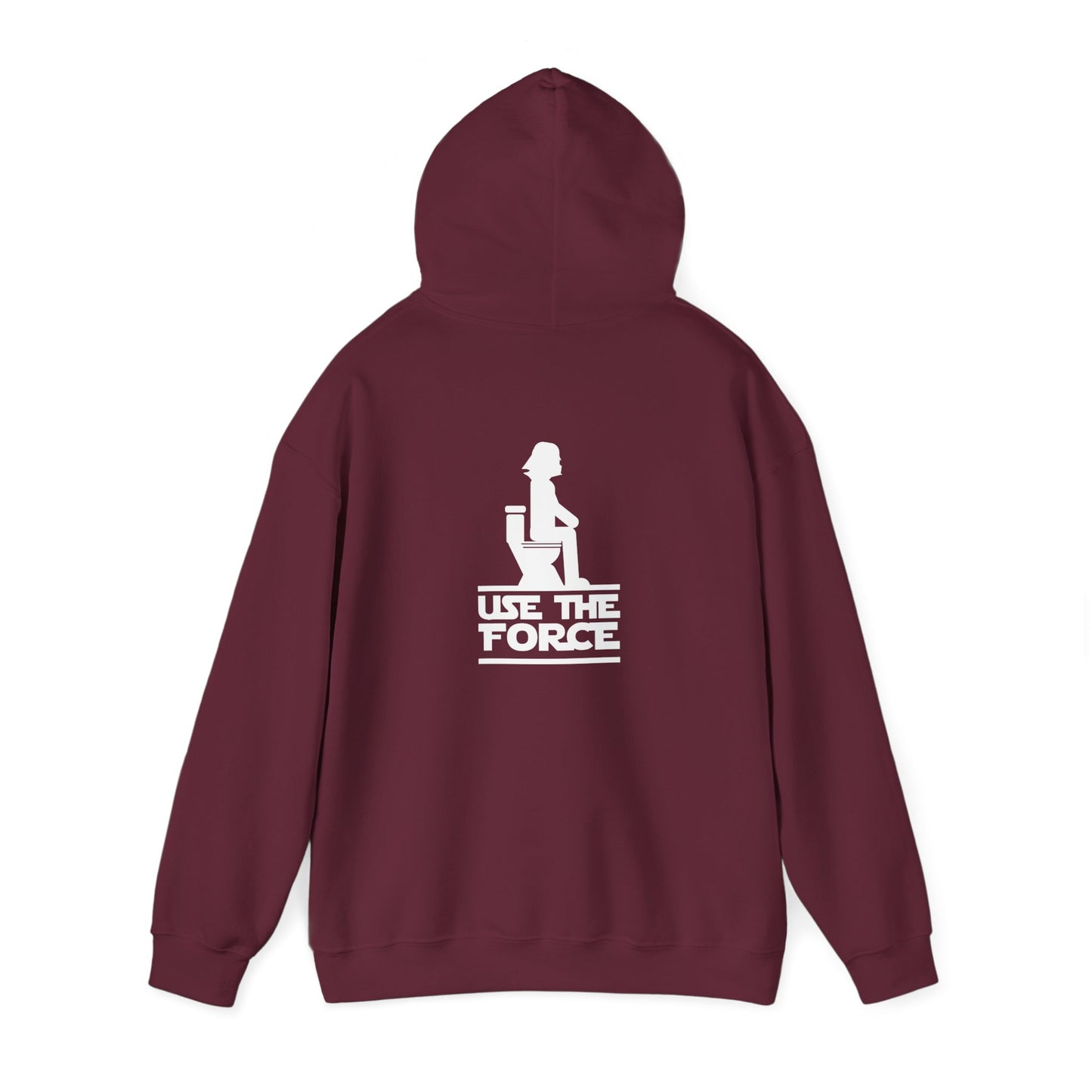Use the Force (Star Wars) (printed on back) - Modern Vibes - Unisex Heavy Blend™ Hooded Sweatshirt