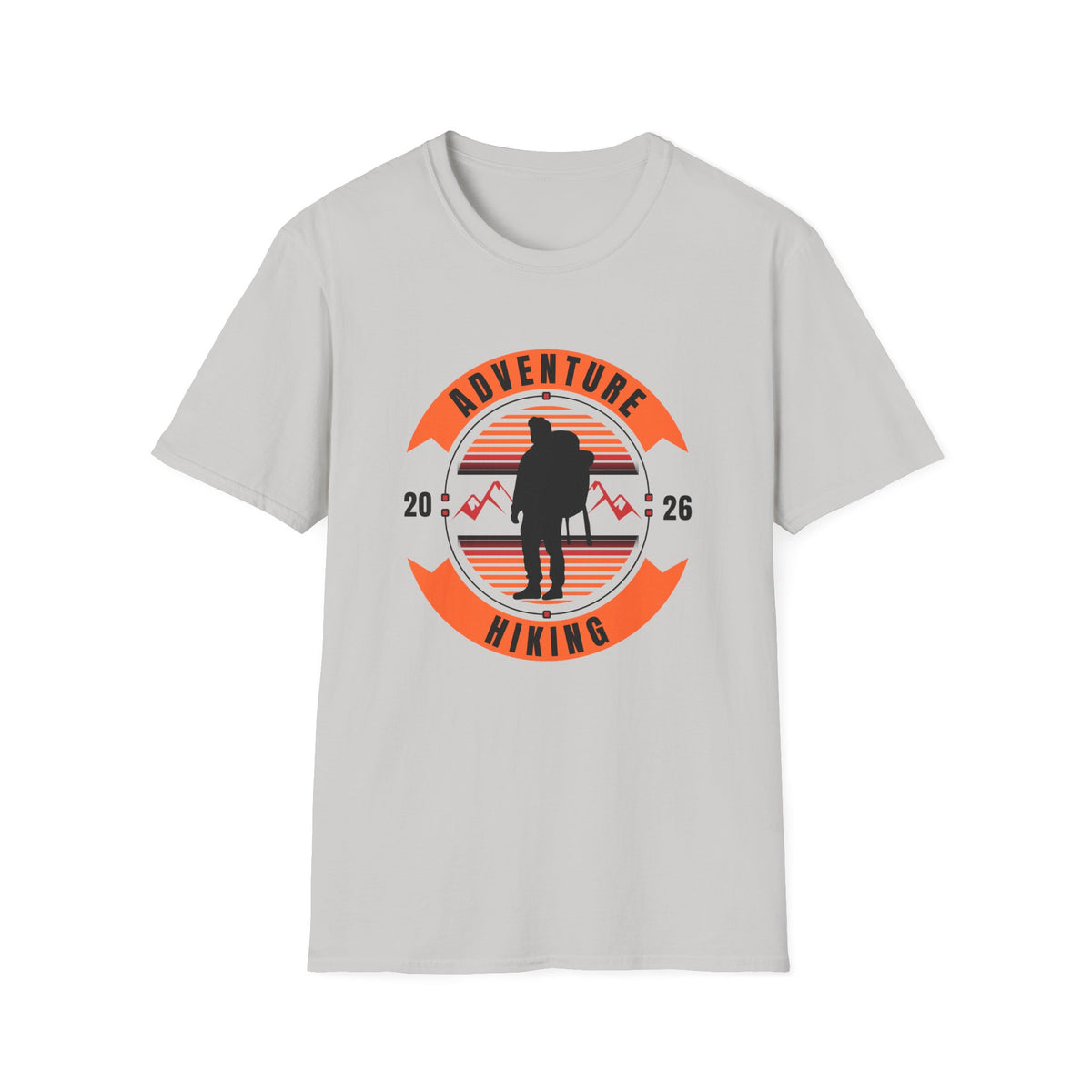 Adventure Hiking - Statement graphic - Unisex Softstyle T-Shirt