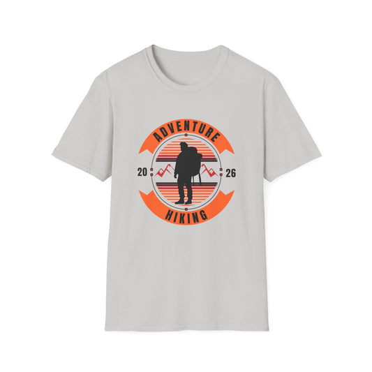 Adventure Hiking - Statement graphic - Unisex Softstyle T-Shirt