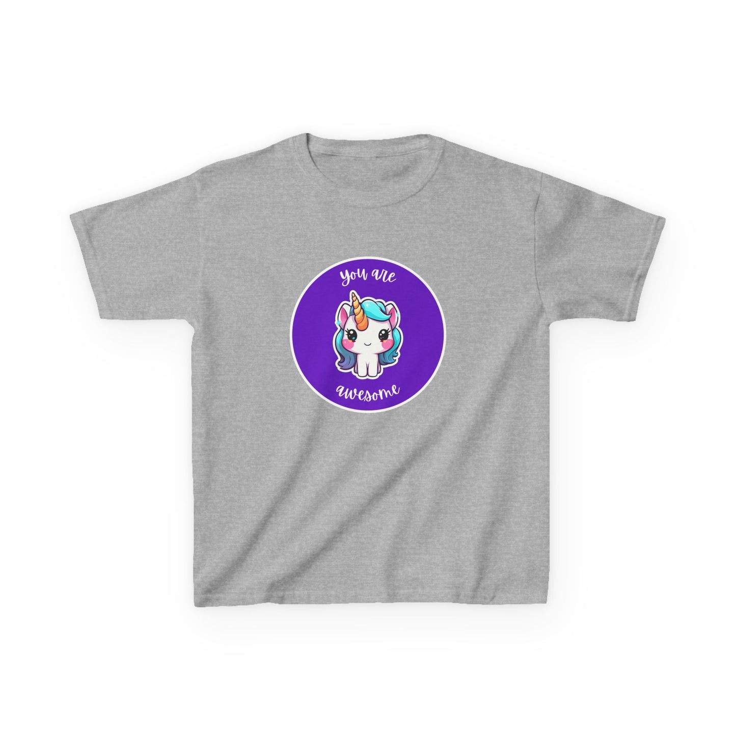 You are Awesome (unicorn) - Youth / Kids Heavy Cotton™ Tee