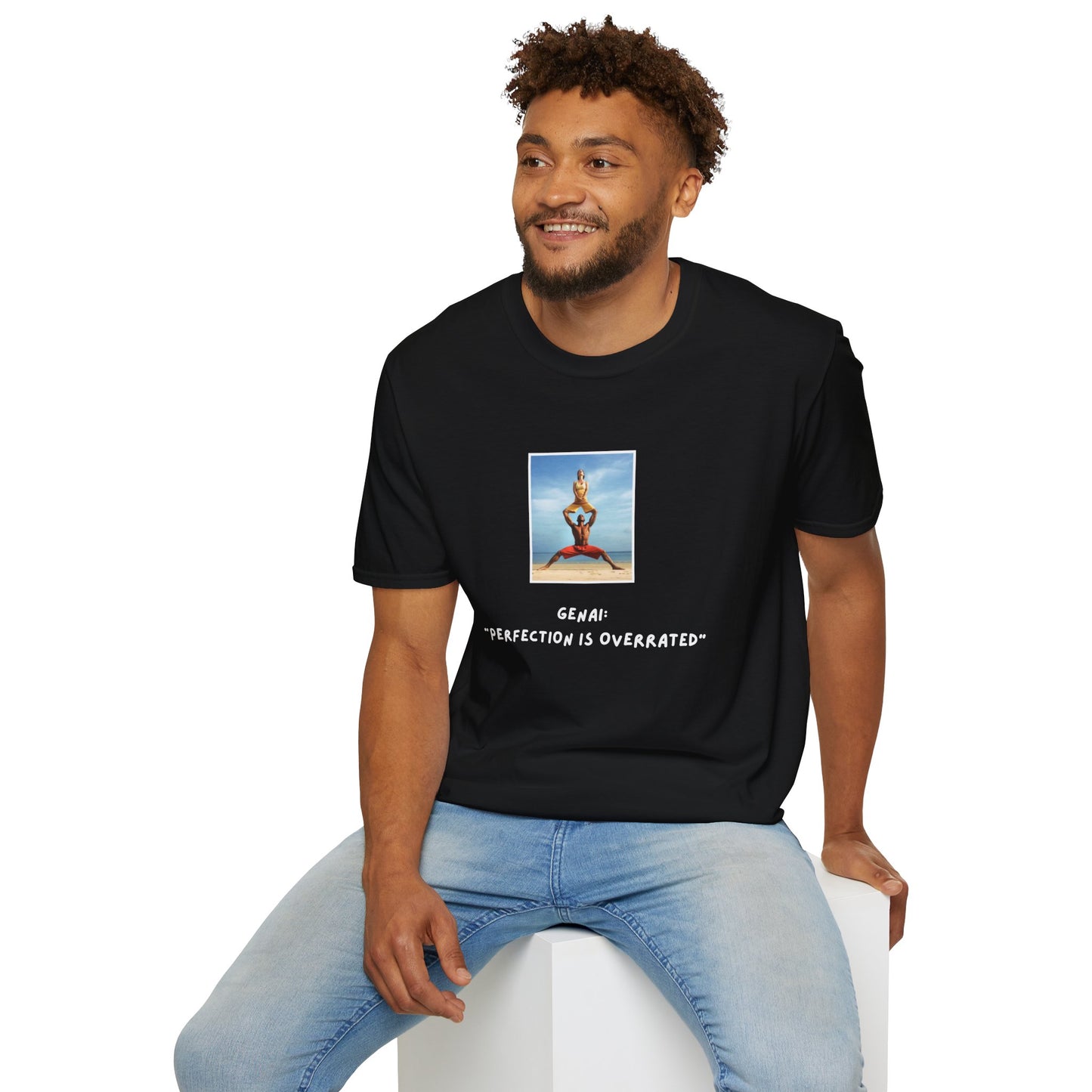 GenAI: Perfection is overrated - Tech - Unisex Softstyle T-Shirt