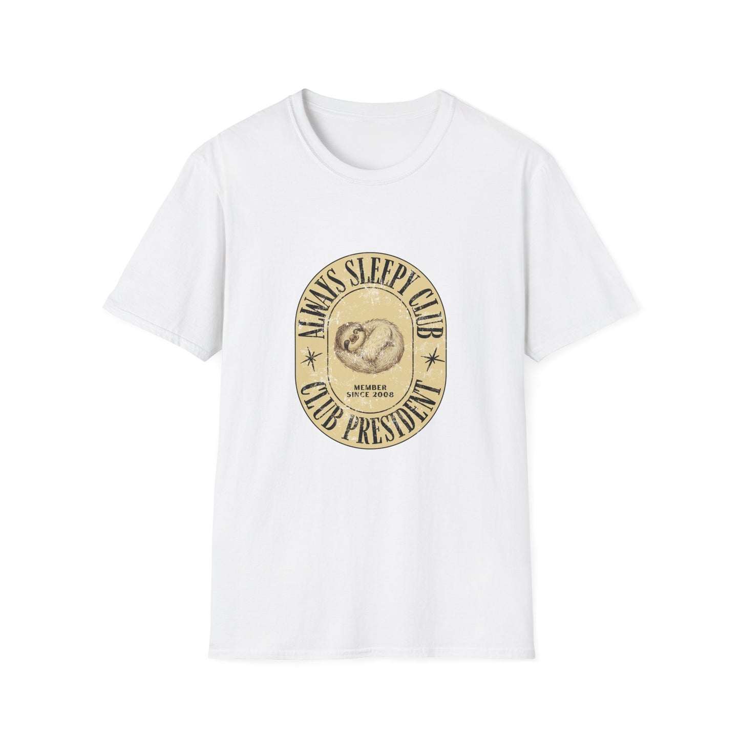 Sleepy Sloth - Unisex Softstyle T-Shirt