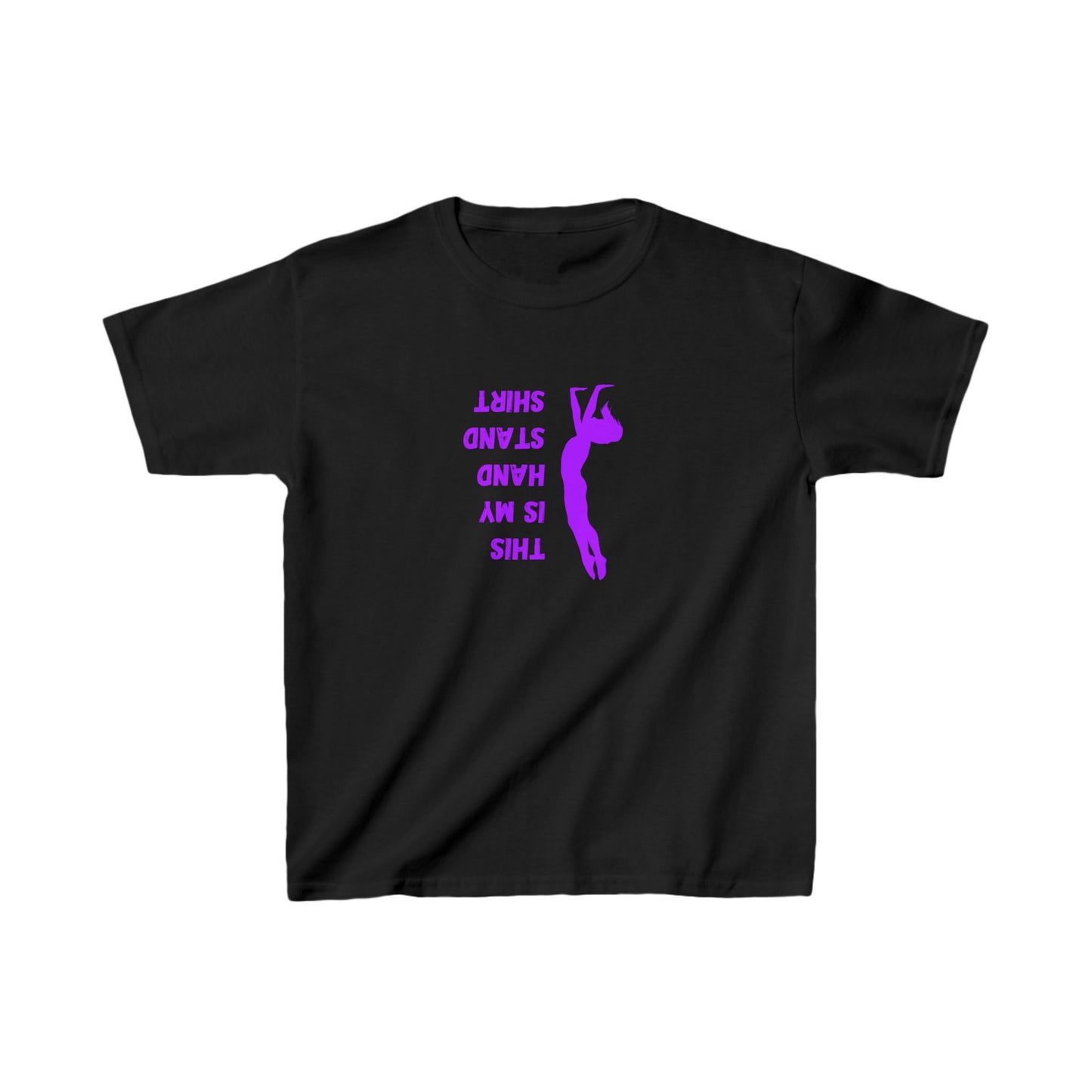 This is my handstand shirt (female) - Youth / Kids Heavy Cotton™ Tee