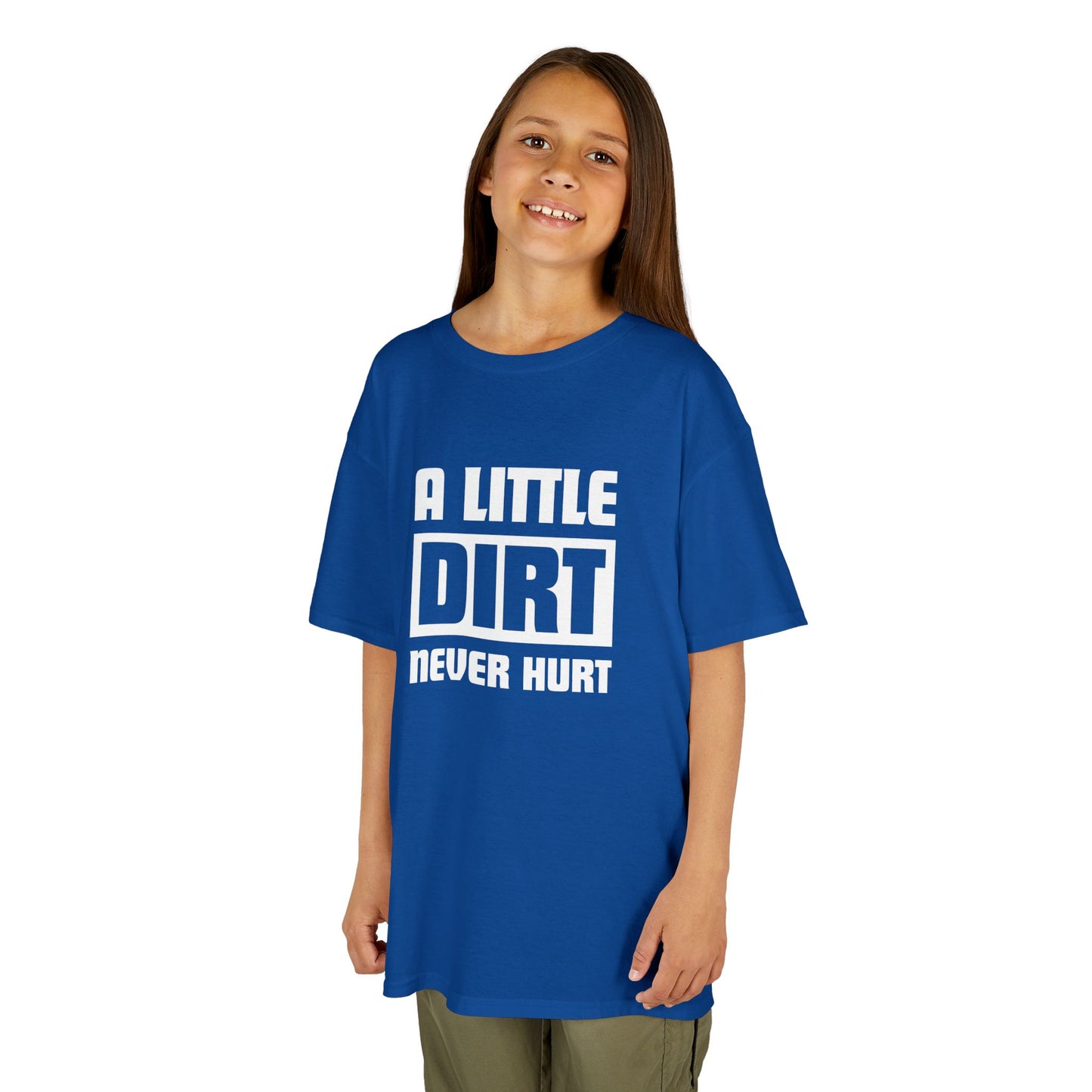 A little dirt never hurt - Youth / Kids Heavy Cotton™ Tee