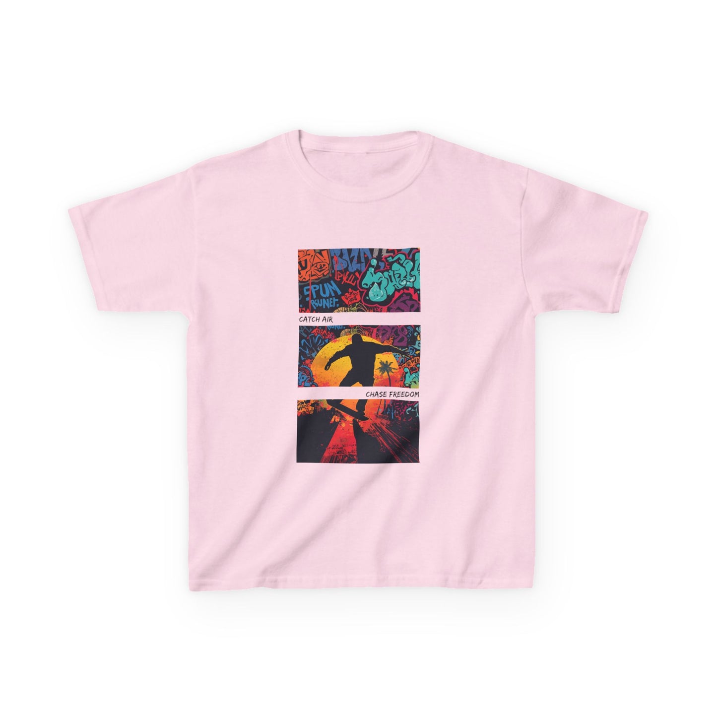 Catch Air, Chase Freedom - Youth / Kids Heavy Cotton™ Tee