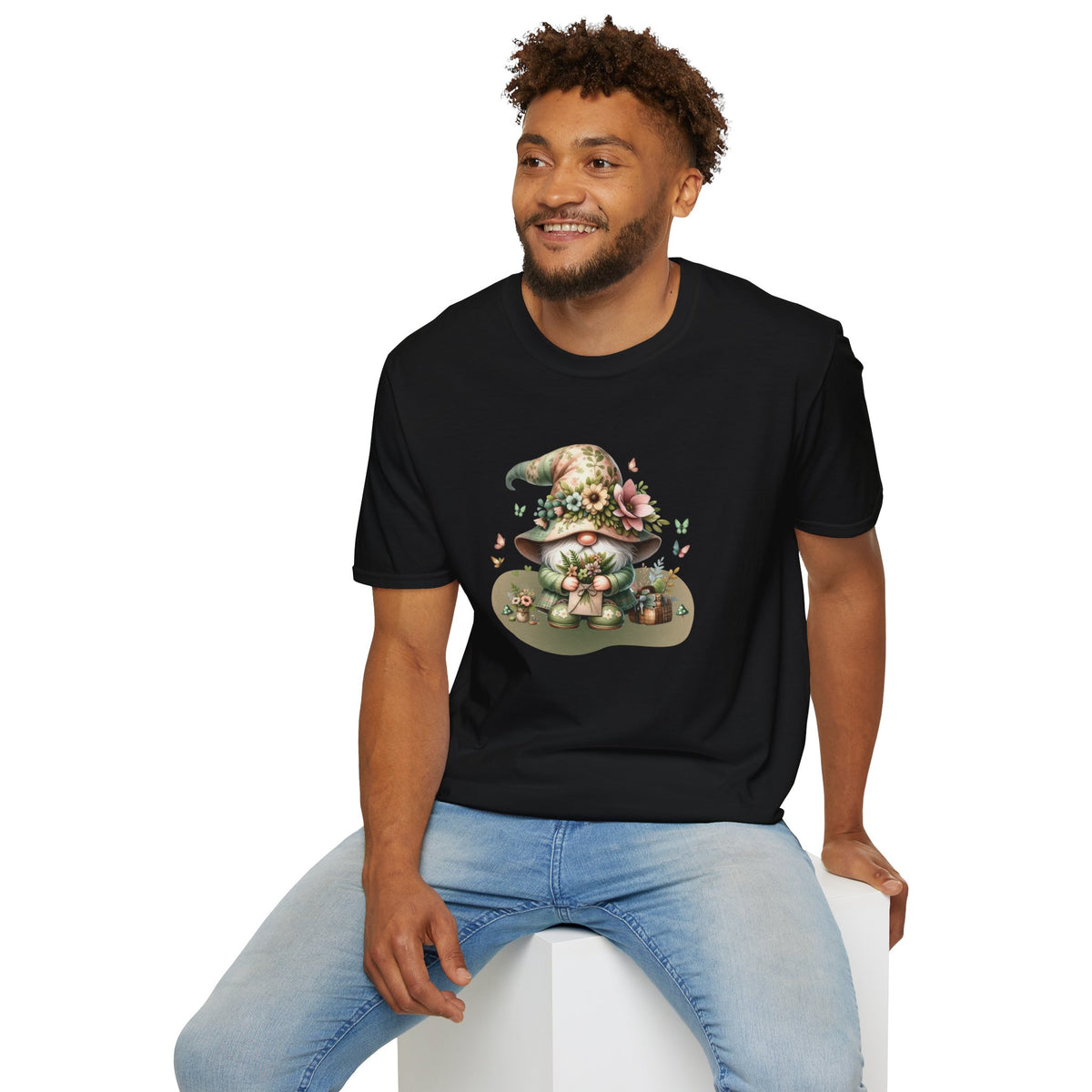 Forest gnome - Unisex Softstyle T-Shirt