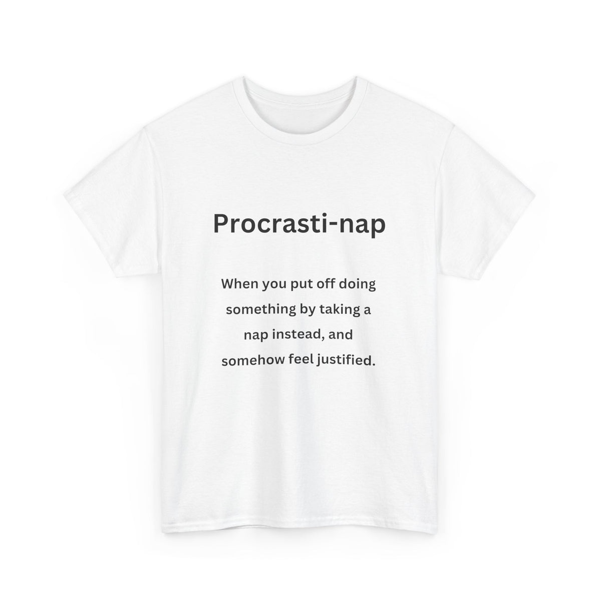 Procrastinap - Urban Words - Unisex Heavy Cotton Tee