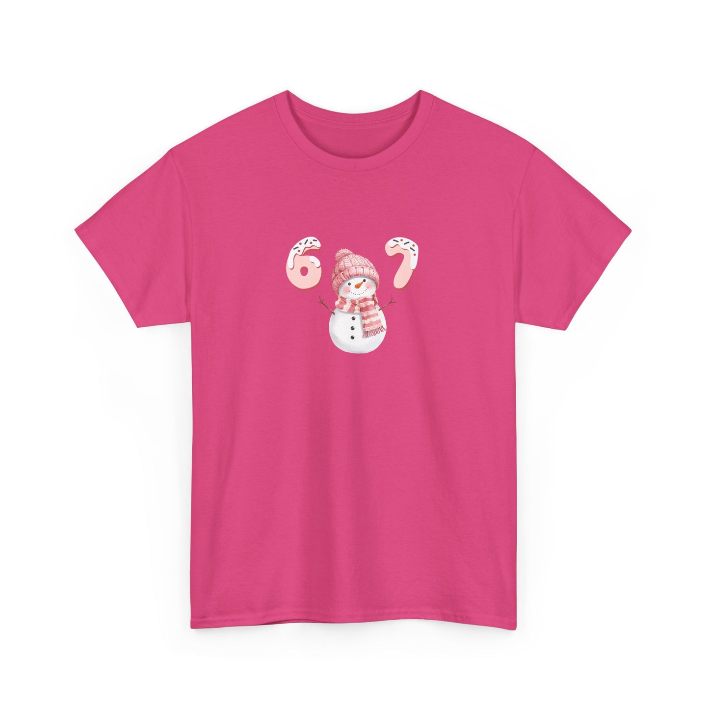 Snowman 6-7  - Unisex Heavy Cotton Tee