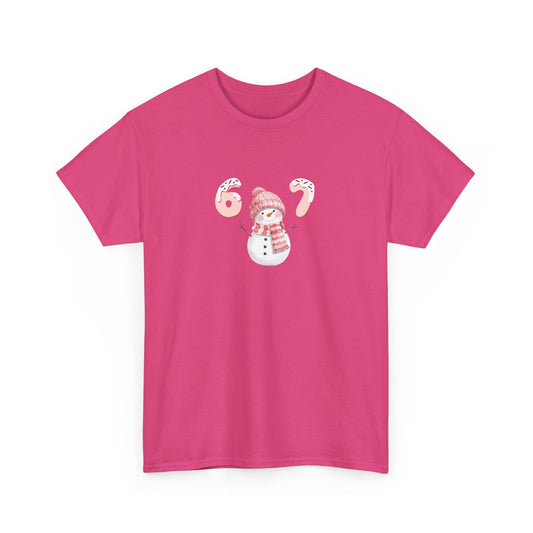 Snowman 6-7  - Unisex Heavy Cotton Tee