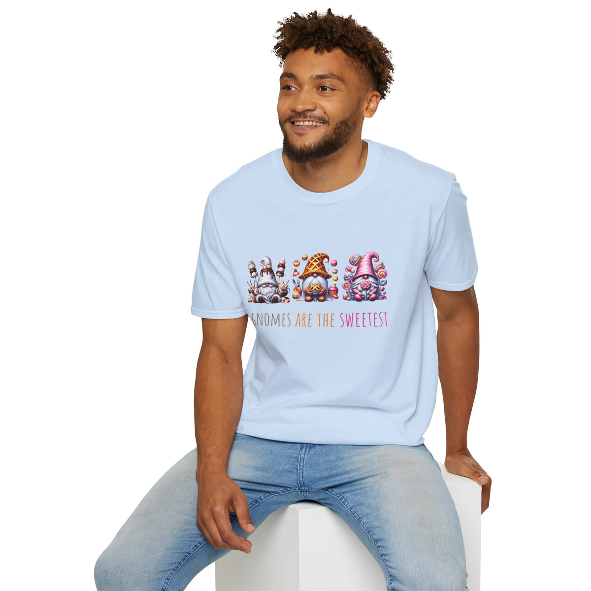 Gnomes are the Sweetest - Unisex Softstyle T-Shirt