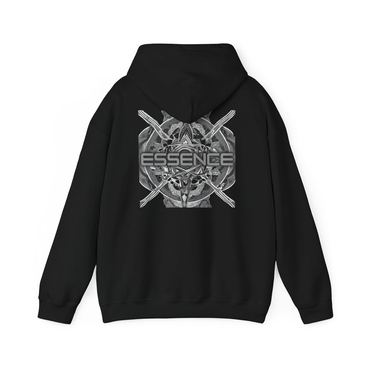 Essence (printed on back) - Statement Graphic - Unisex Heavy Blend™ Hooded Sweatshirt
