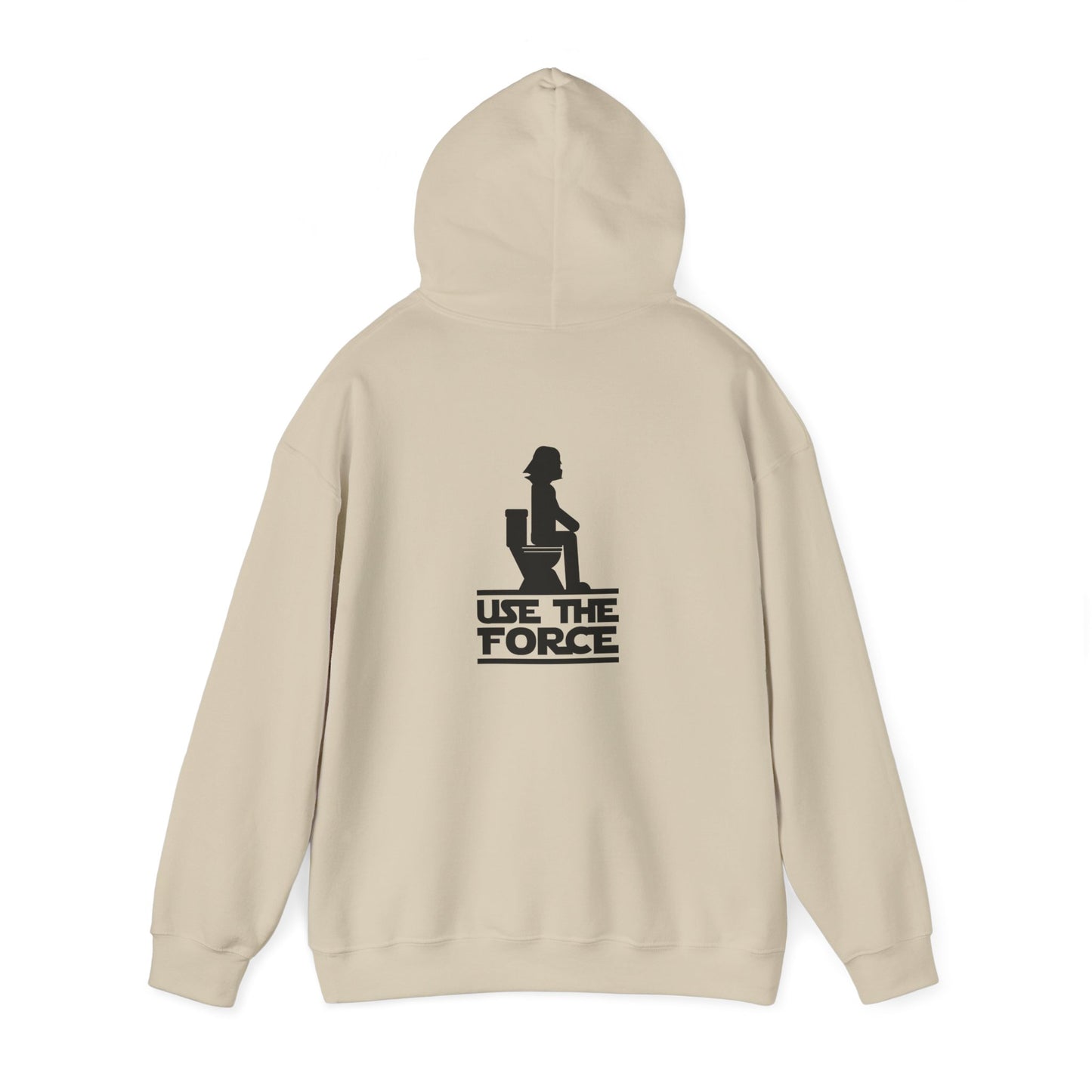 Use the Force (Star Wars) (printed on back) - Modern Vibes - Unisex Heavy Blend™ Hooded Sweatshirt