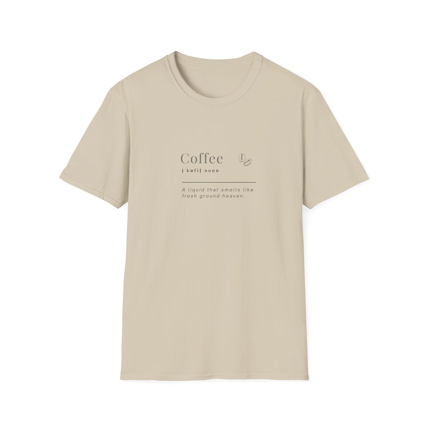 Coffee - Fresh Ground Heaven - Unisex Softstyle T-Shirt