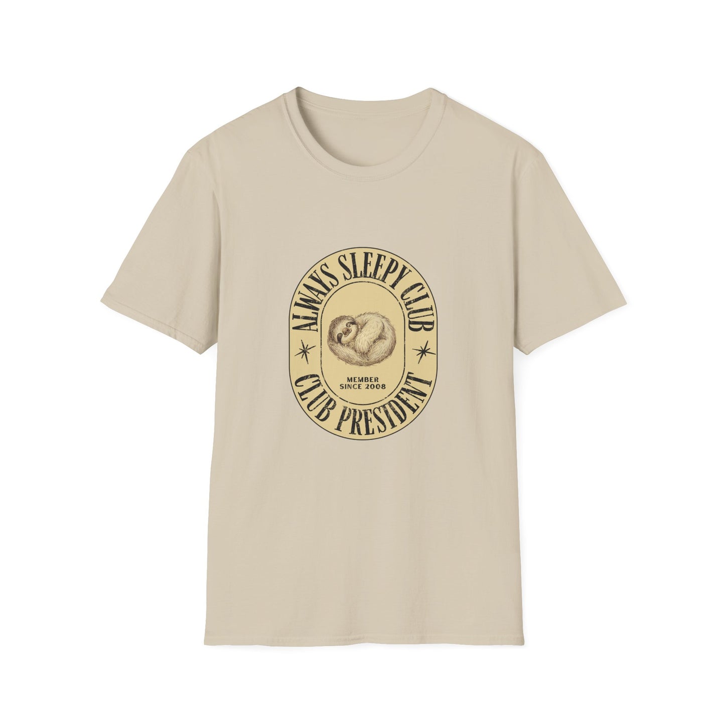 Sleepy Sloth - Unisex Softstyle T-Shirt
