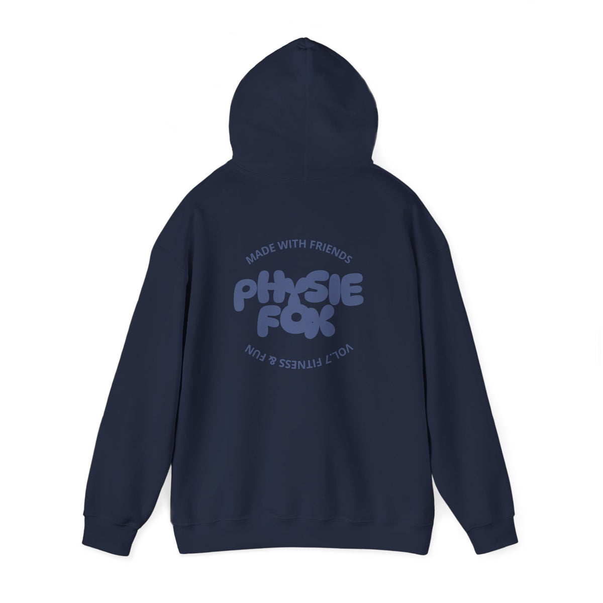 Physie Fox (printed on back) - Unisex Heavy Blend™ Hooded Sweatshirt