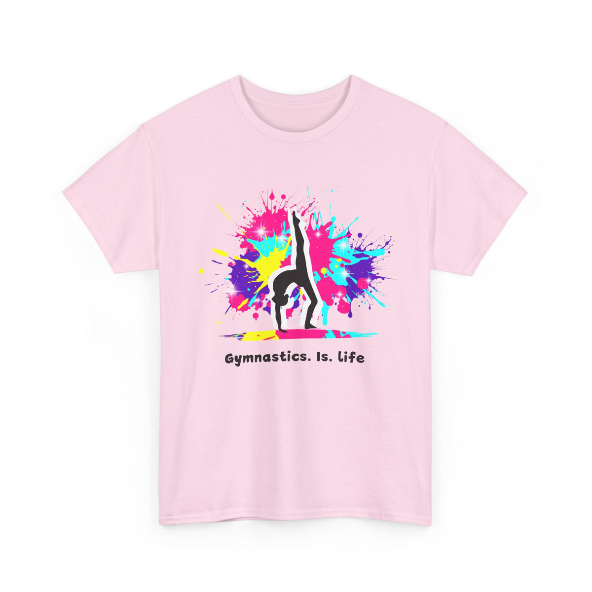 Gymnastics. Is. Life  - Unisex Heavy Cotton Tee