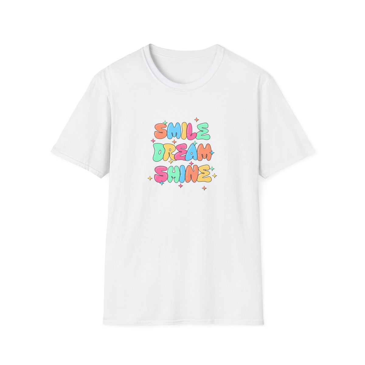 Smile Dream Shine - Unisex Softstyle T-Shirt