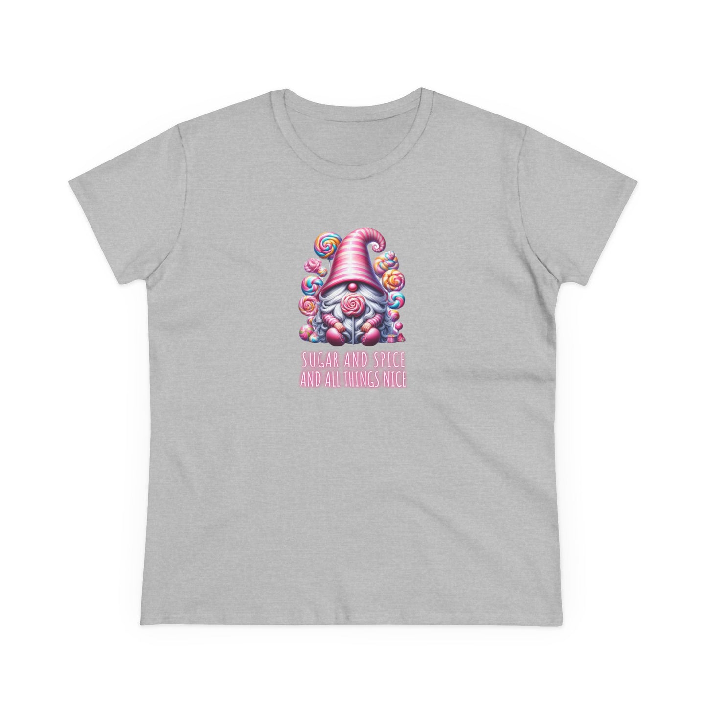 Sugar & Spice and all things nice - Gnomes - Women's Midweight Cotton Tee