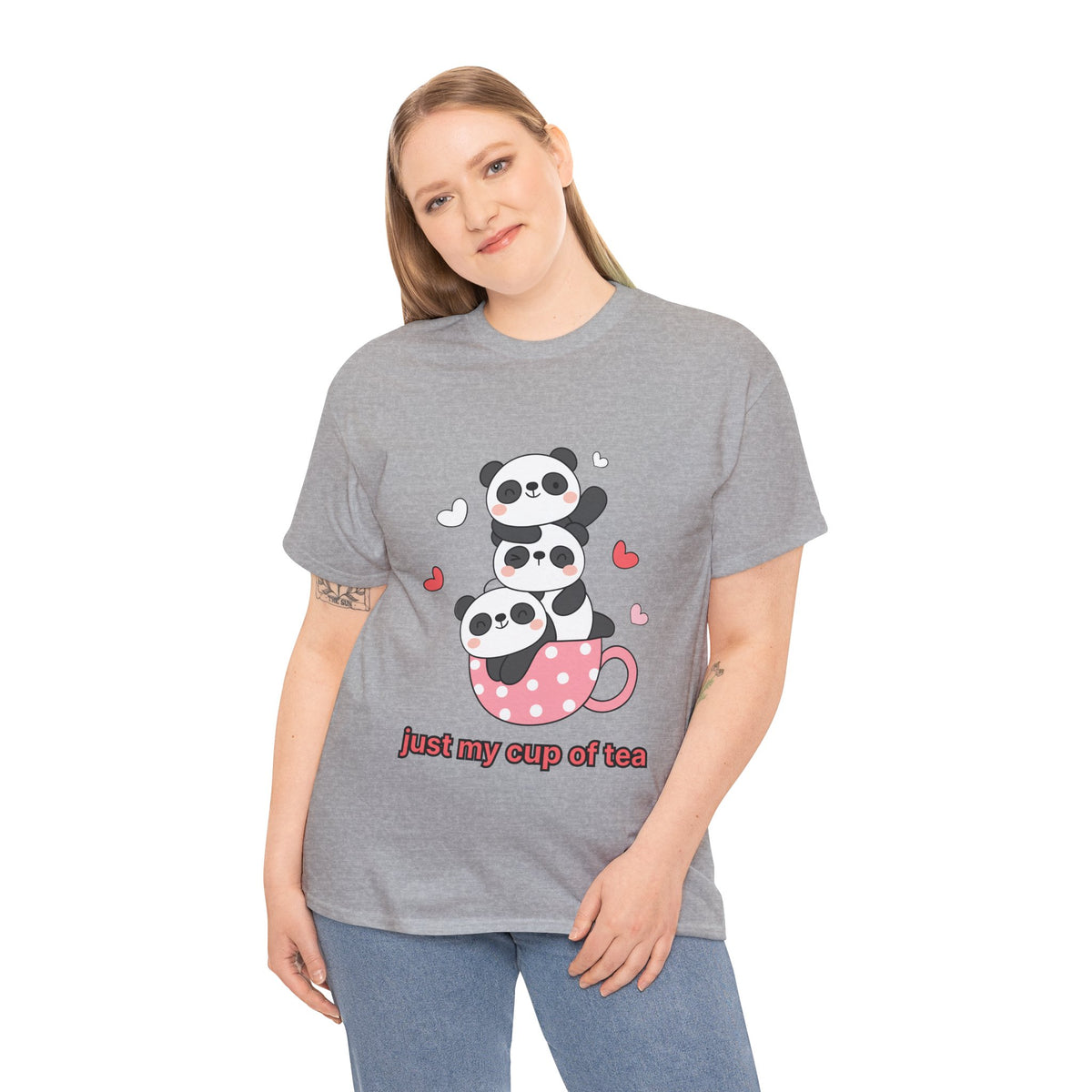 Just my cup of tea - Unisex Heavy Cotton Tee