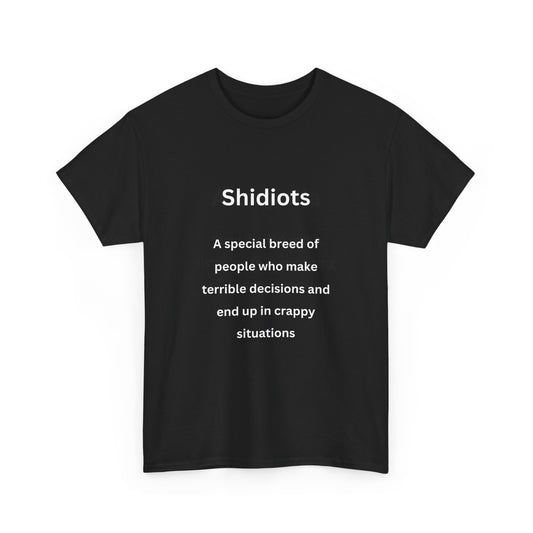 Shidiots - Urban Words - Unisex Heavy Cotton Tee