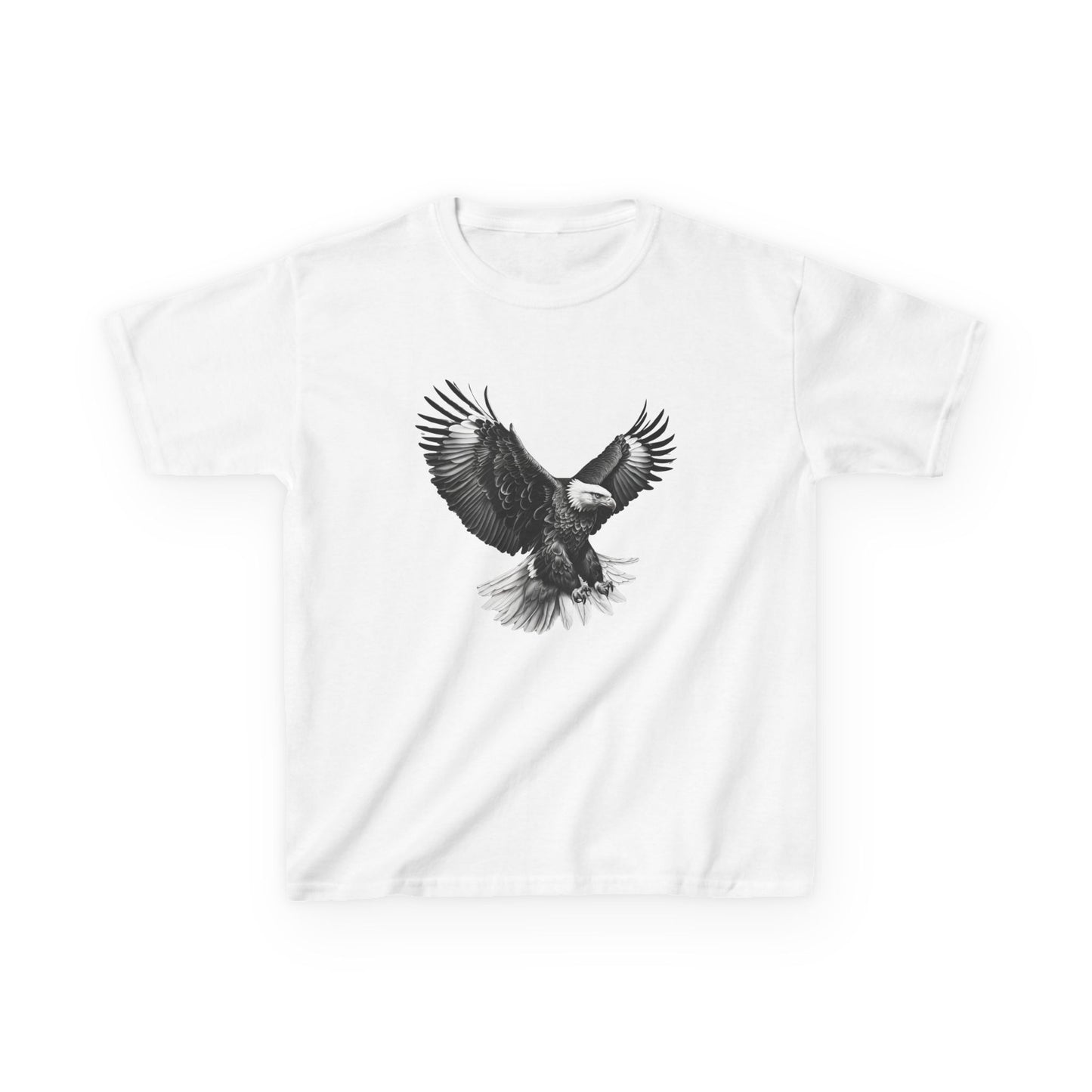 Eagle - Statement Graphic - Youth/Kids Heavy Cotton Tee