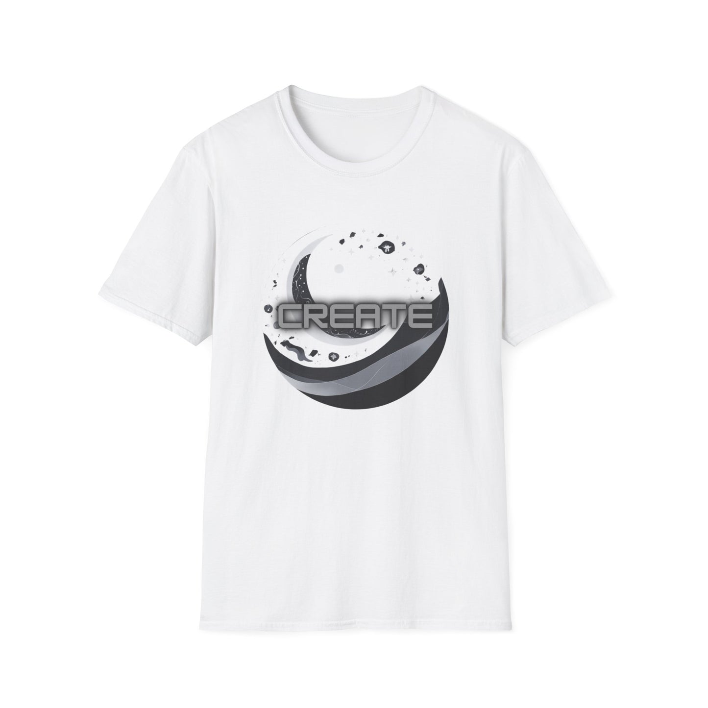 Create - Statement Graphic - Unisex Softstyle T-Shirt