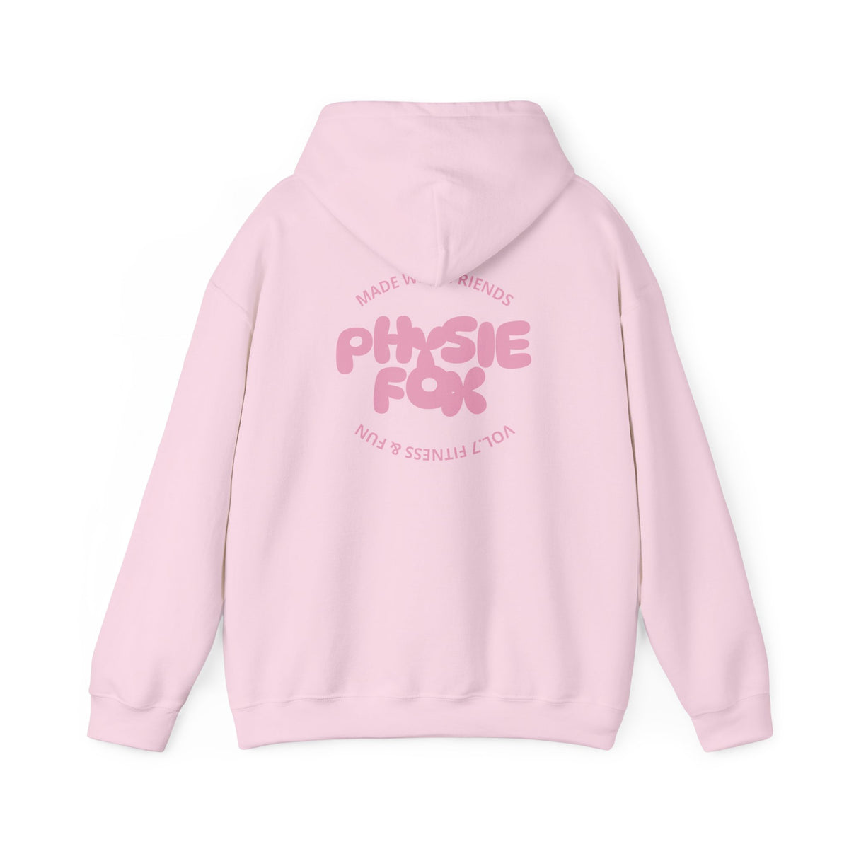 Physie Fox (printed on back) - Unisex Heavy Blend™ Hooded Sweatshirt