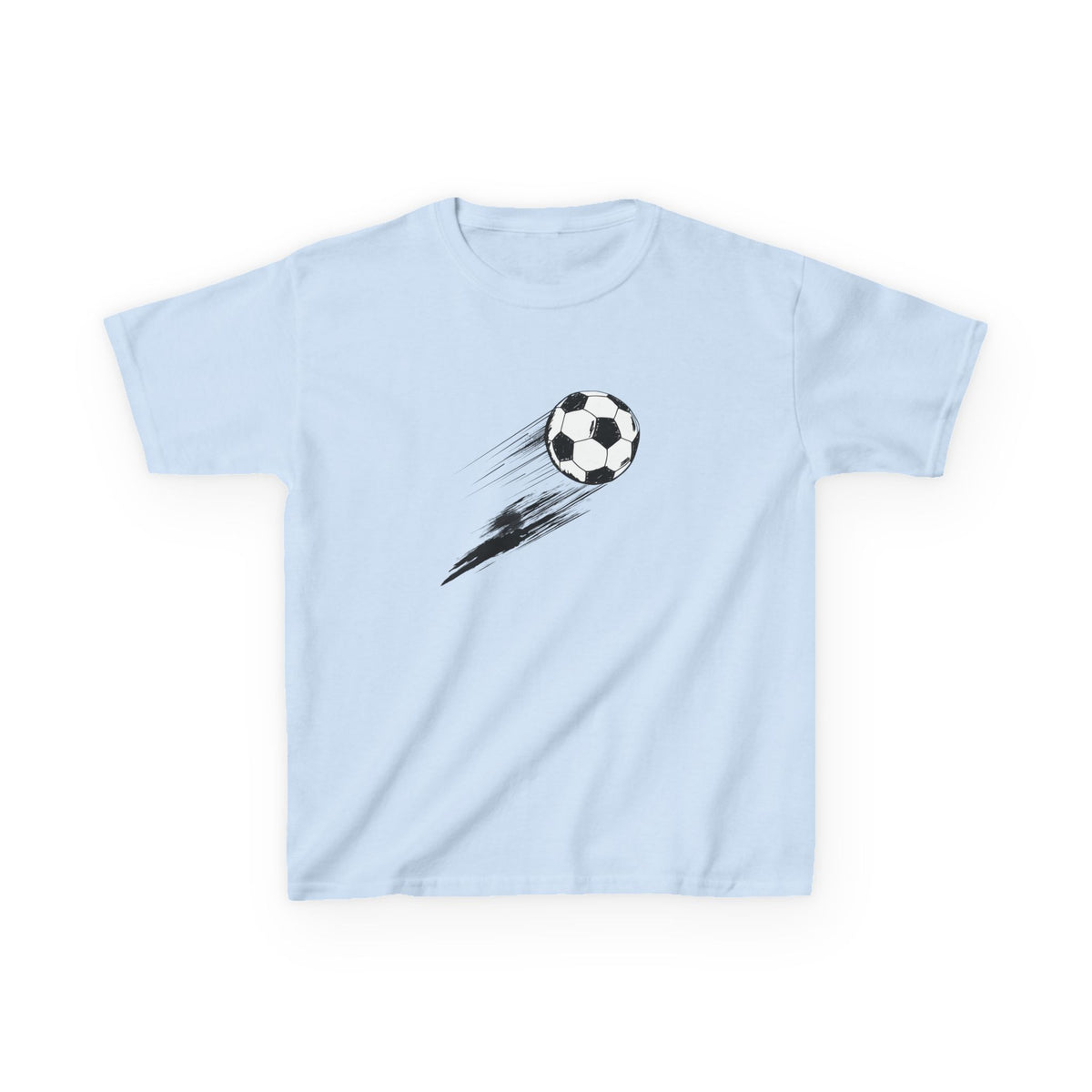 Soccer Swoosh - Youth / Kids Heavy Cotton™ Tee
