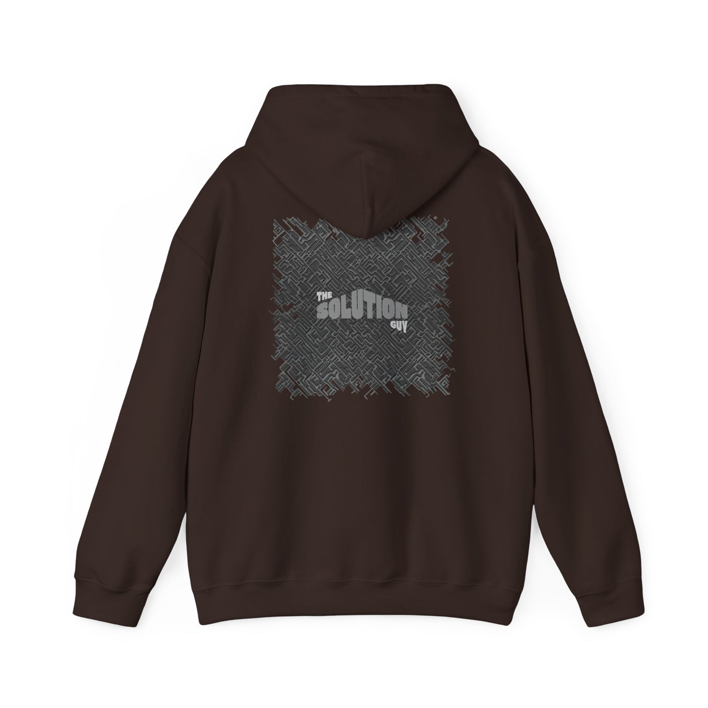 The Solution Guy (printed on back) - Modern Vibes - Unisex Heavy Blend™ Hooded Sweatshirt