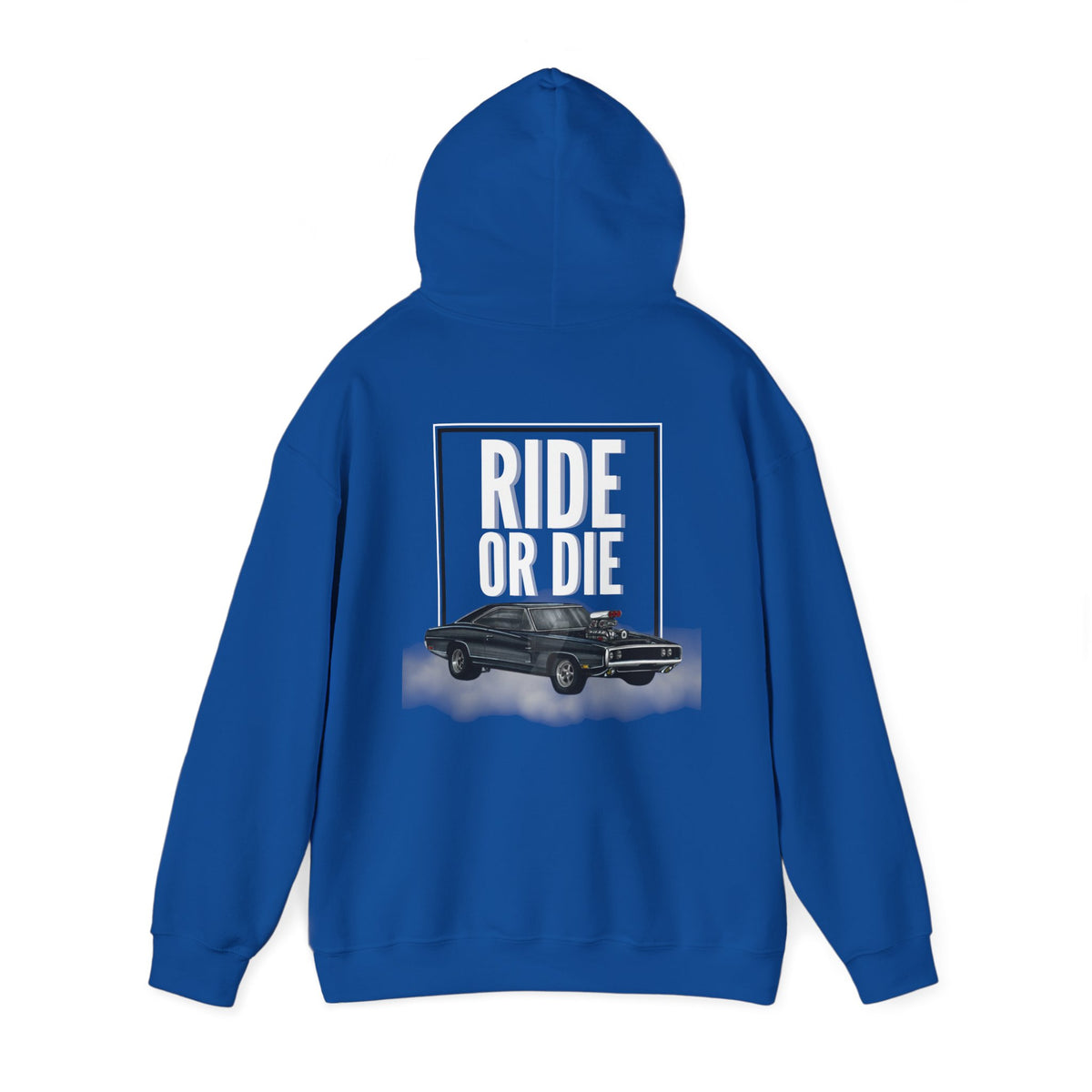 Ride or Die (printed on back) - Modern Vibes - Unisex Heavy Blend™ Hooded Sweatshirt