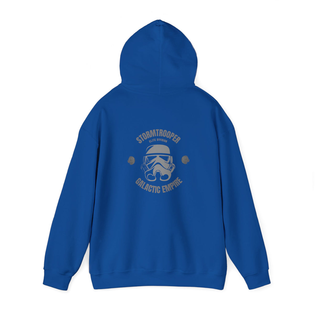 Storm Trooper (printed on back) - Modern vibes - Unisex Heavy Blend™ Hooded Sweatshirt
