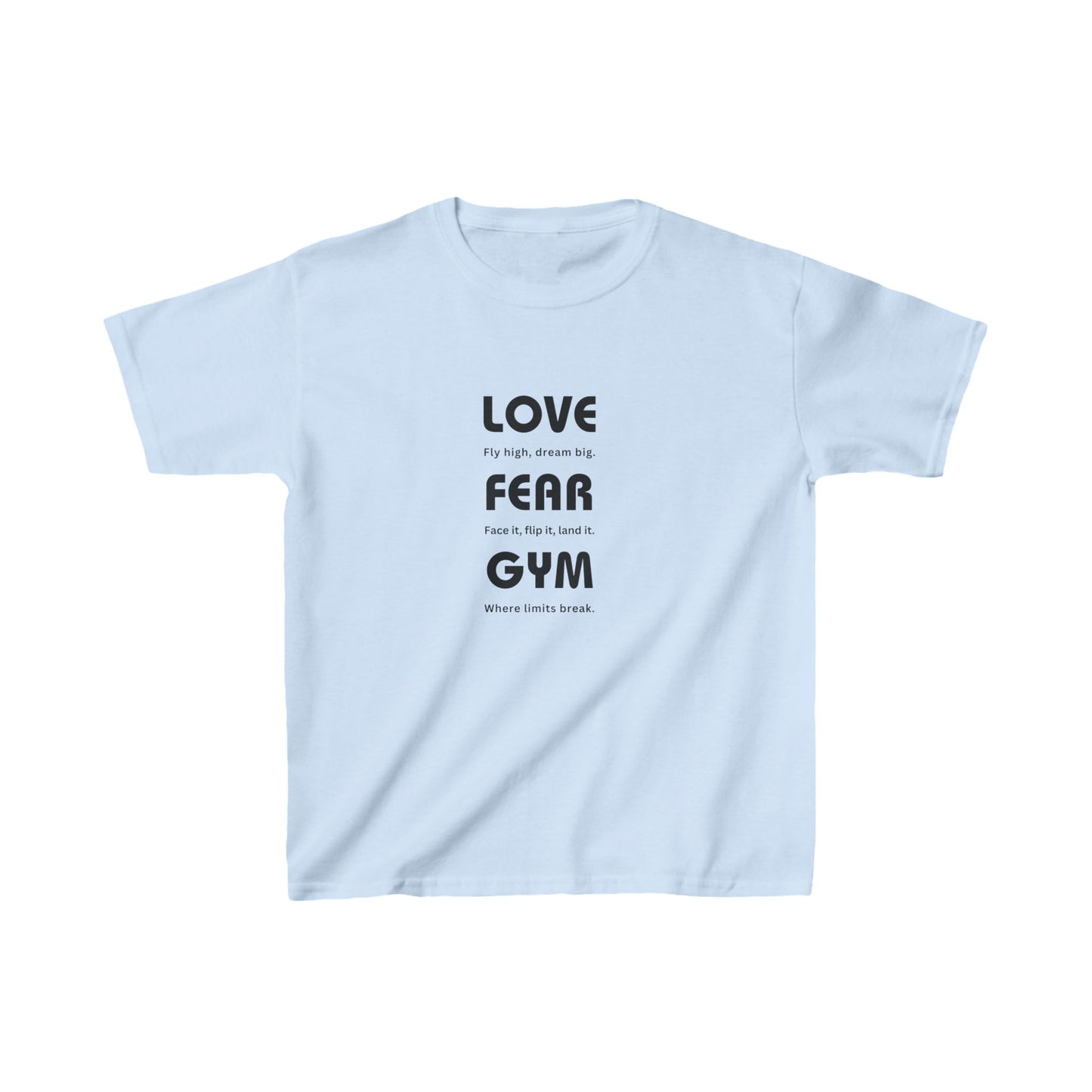 Love Fear Gym - Youth / Kids Heavy Cotton™ Tee