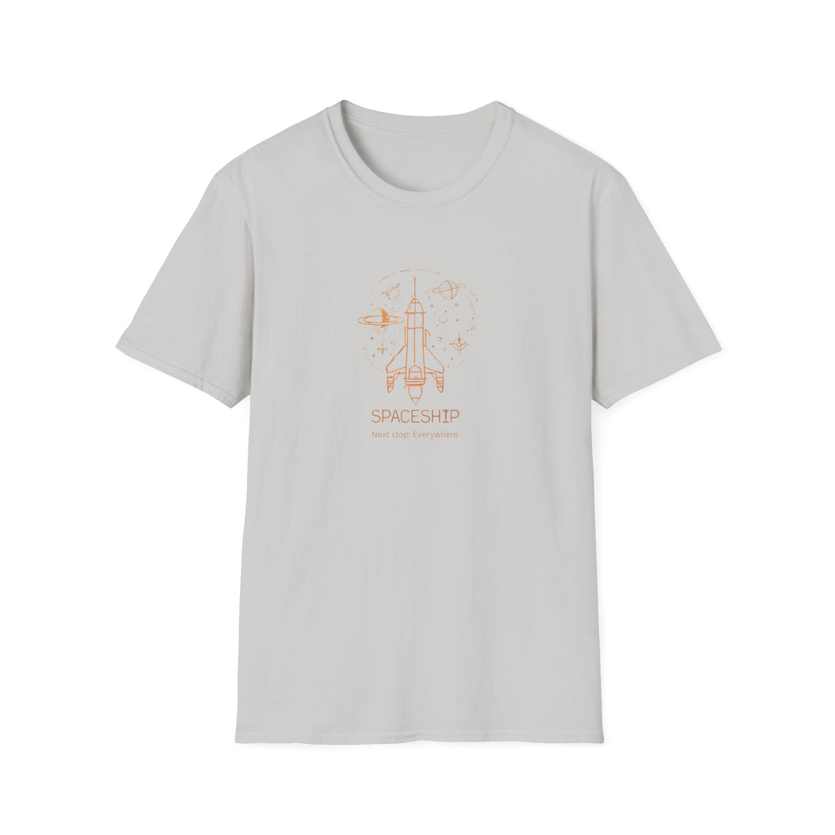 Spaceship - Unisex Softstyle T-Shirt