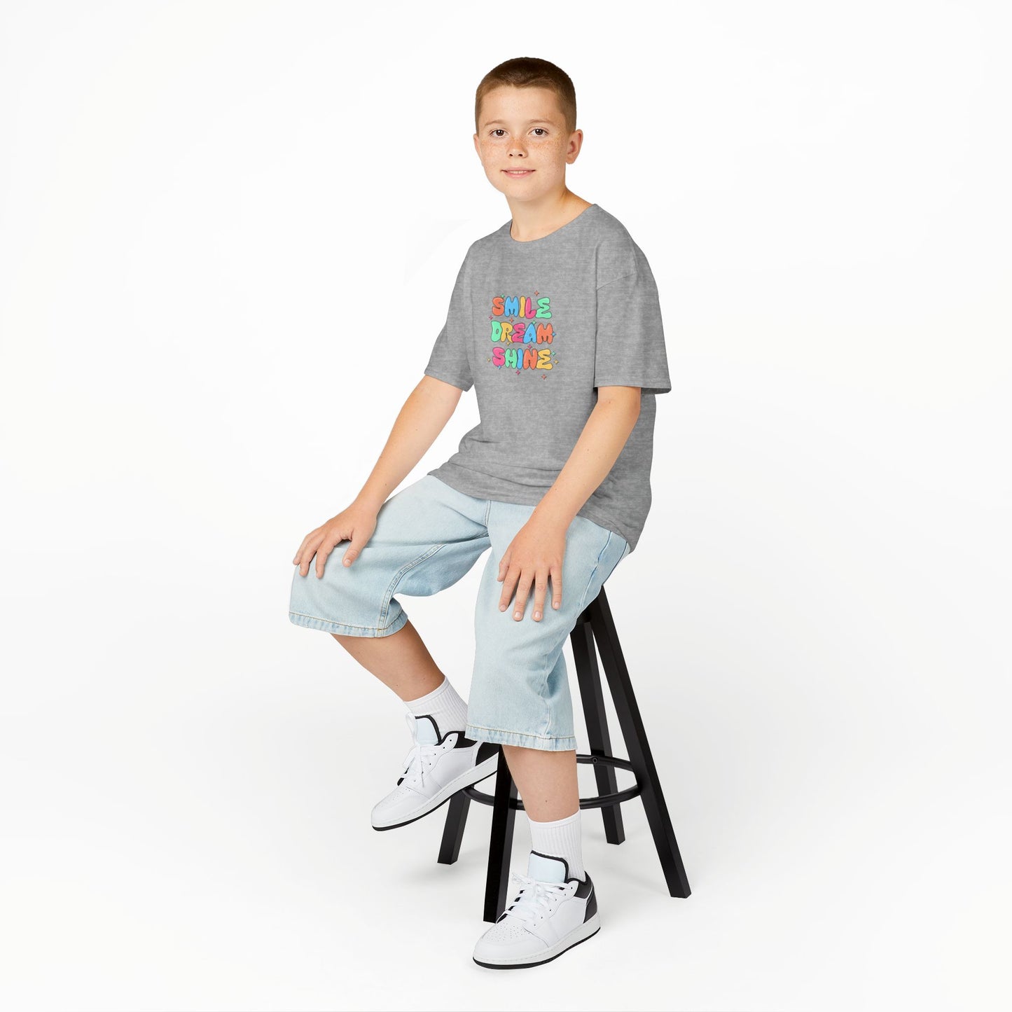 Smile Dream Shine - Youth / Kids Heavy Cotton™ Tee