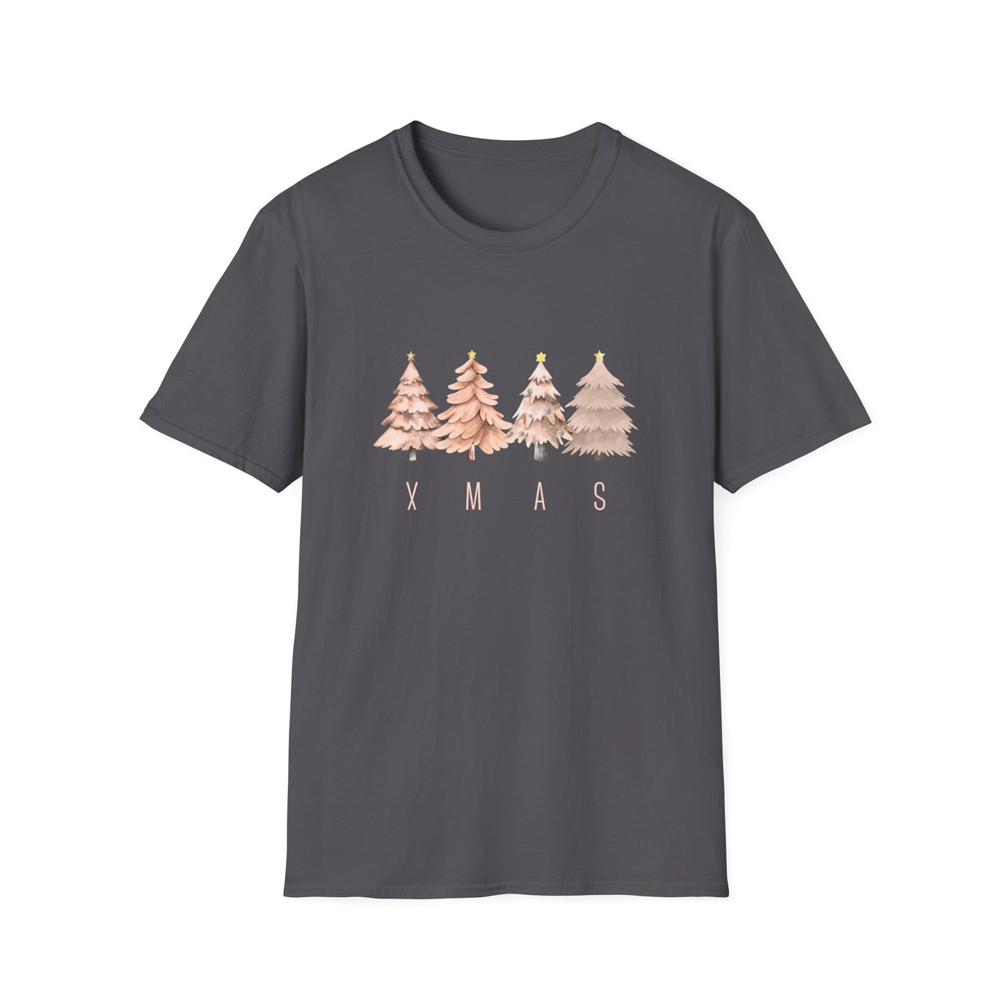 XMAS trees (Neutral) - Unisex Softstyle T-Shirt