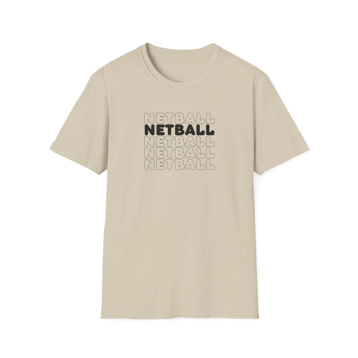 Netball x 5 - Unisex Softstyle T-Shirt
