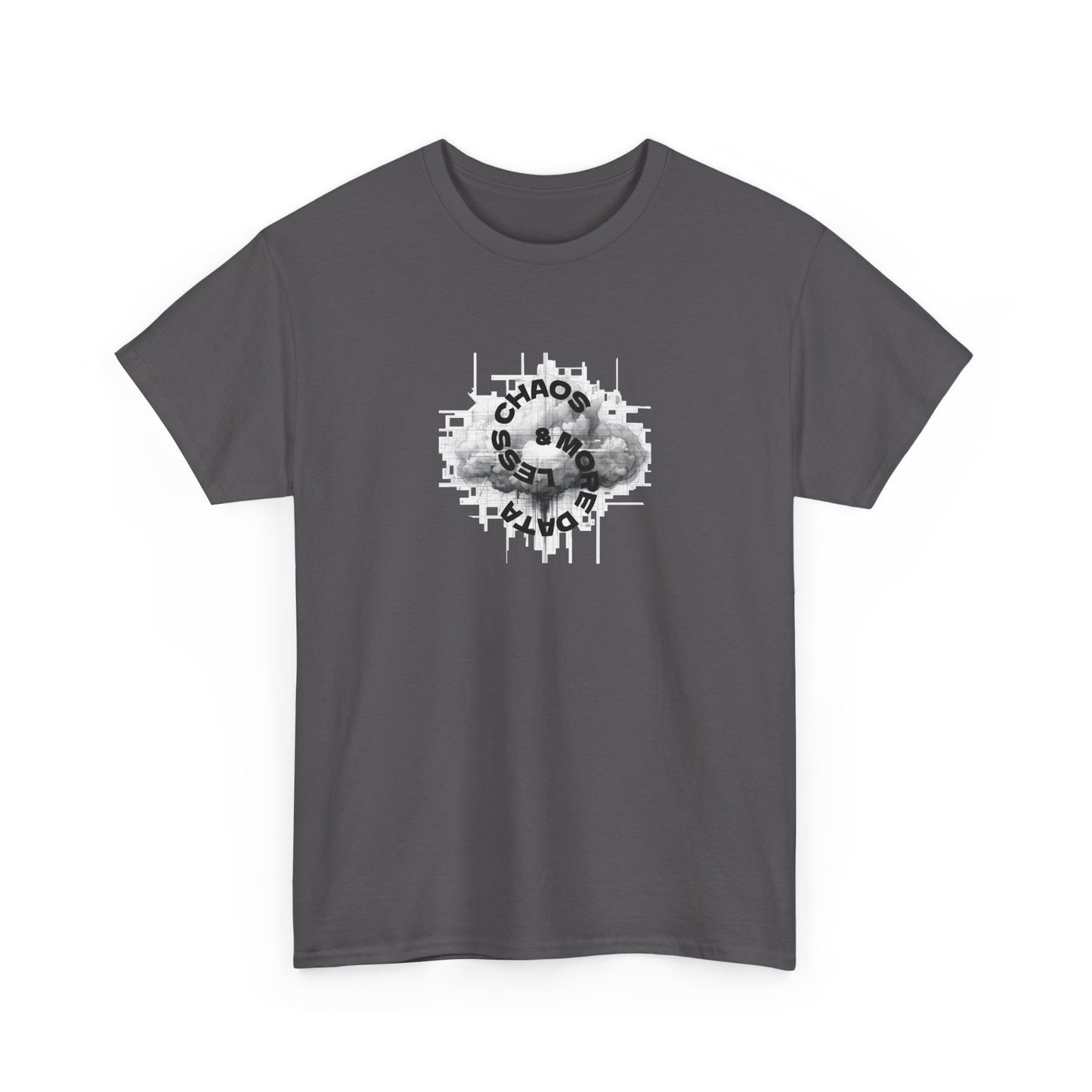 Less Chaos, More Data - Unisex Heavy Cotton Tee