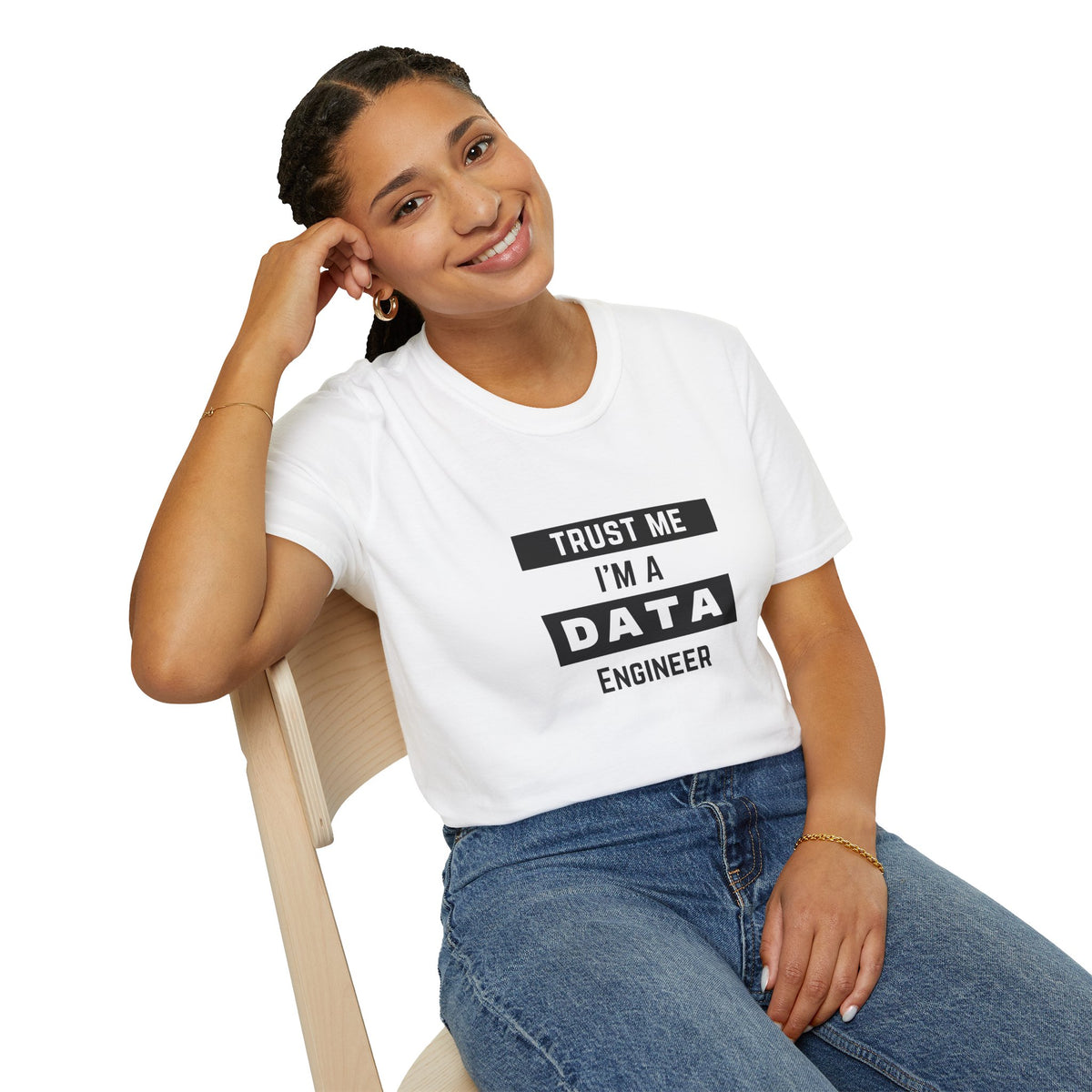 Trust me, I'm a Data Engineer - Unisex Softstyle T-Shirt
