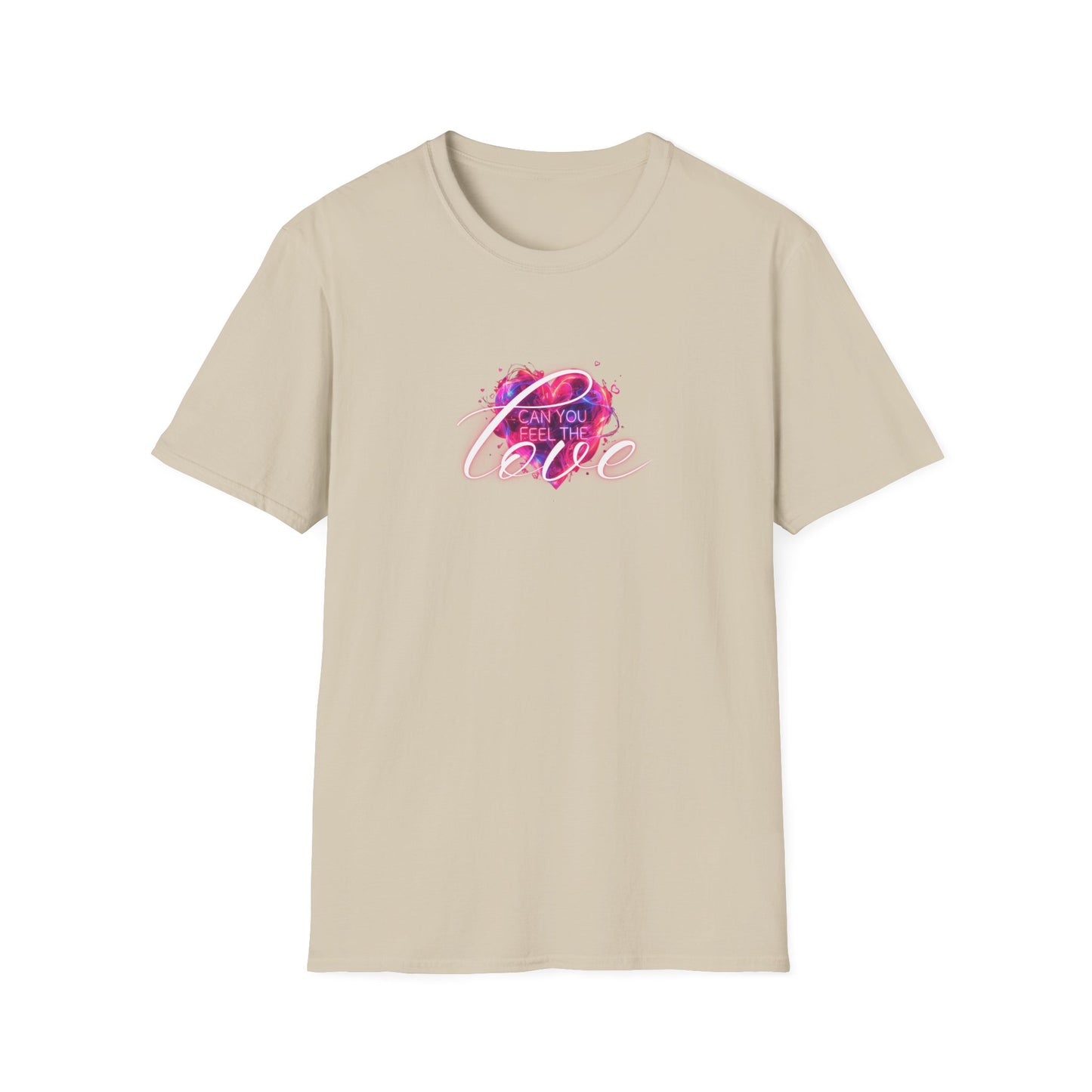 Can you feel the Love - Unisex Softstyle T-Shirt