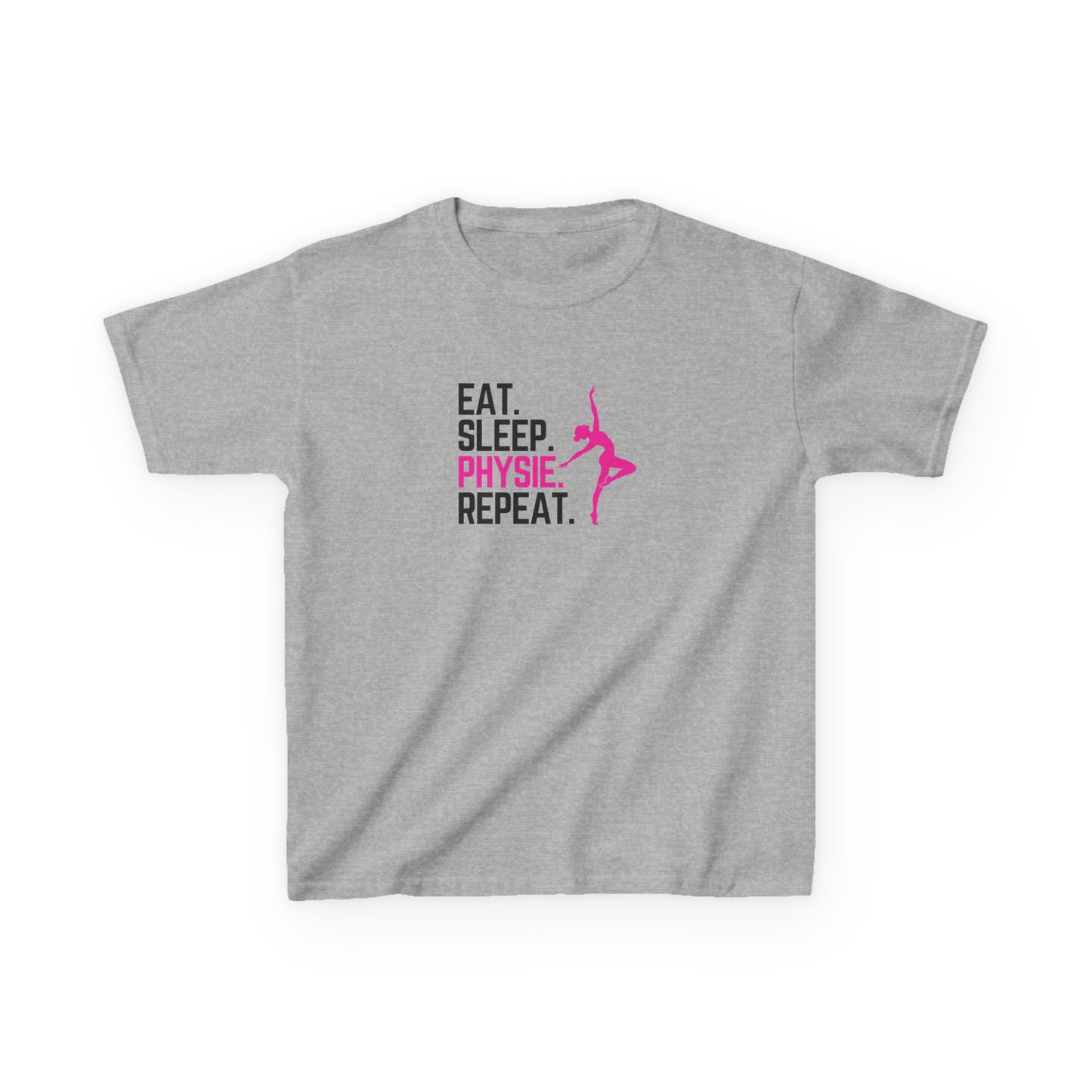 Eat Sleep Physie Repeat - Kids Heavy Cotton™ Tee