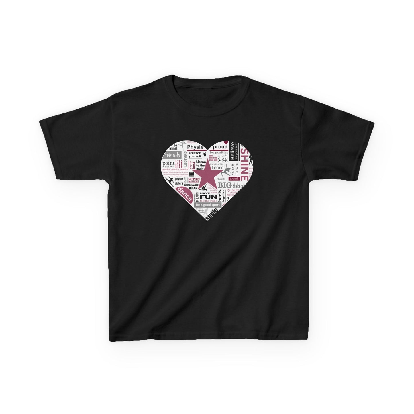 Physie Inspiration Heart - Youth / Kids Heavy Cotton™ Tee