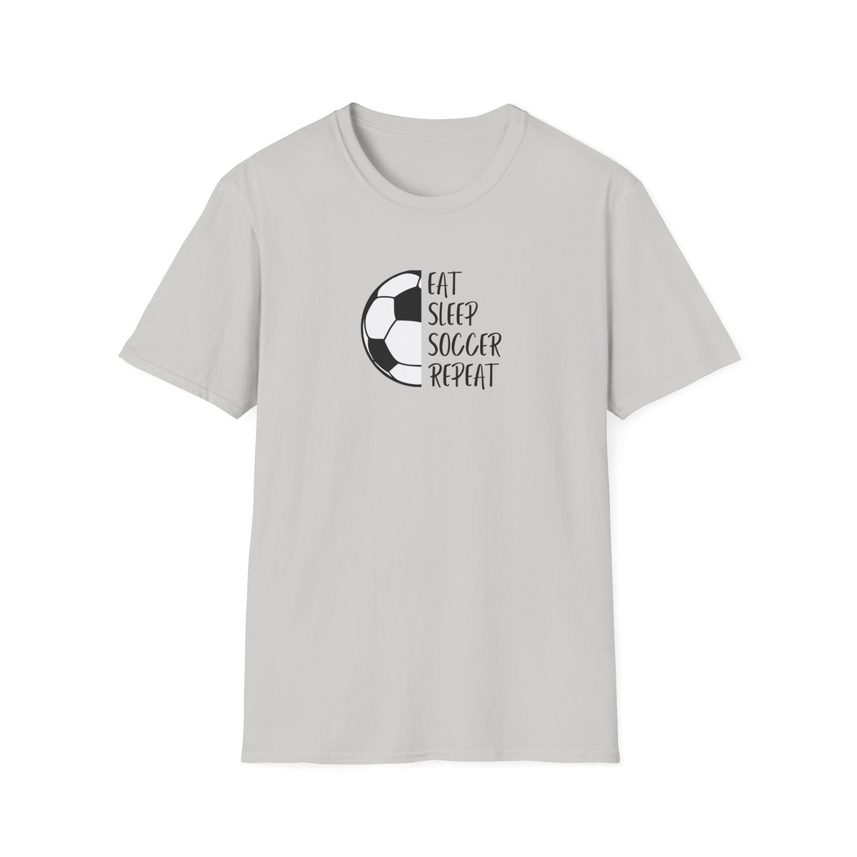Eat Sleep Soccer Repeat - Unisex Softstyle T-Shirt