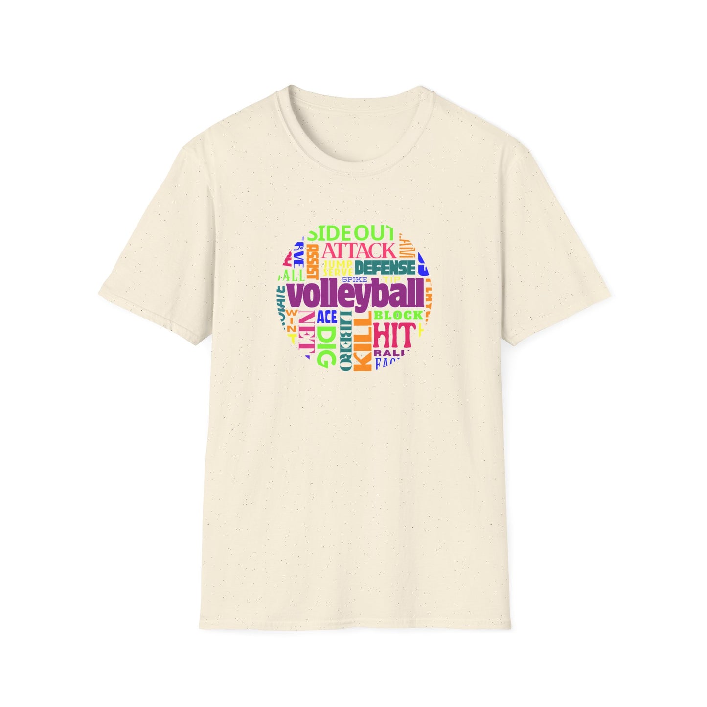 Volleyball Side out - Unisex Softstyle T-Shirt